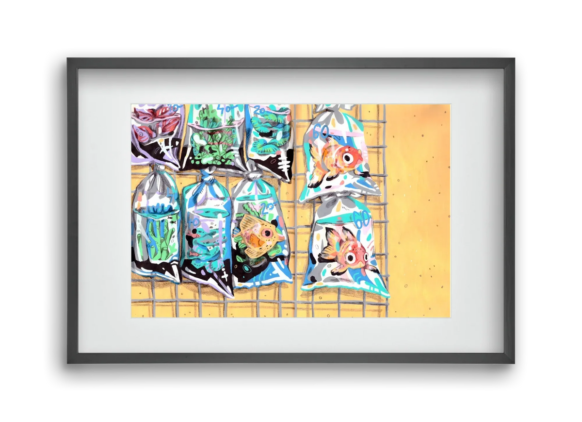 Goldfish market - artbridge