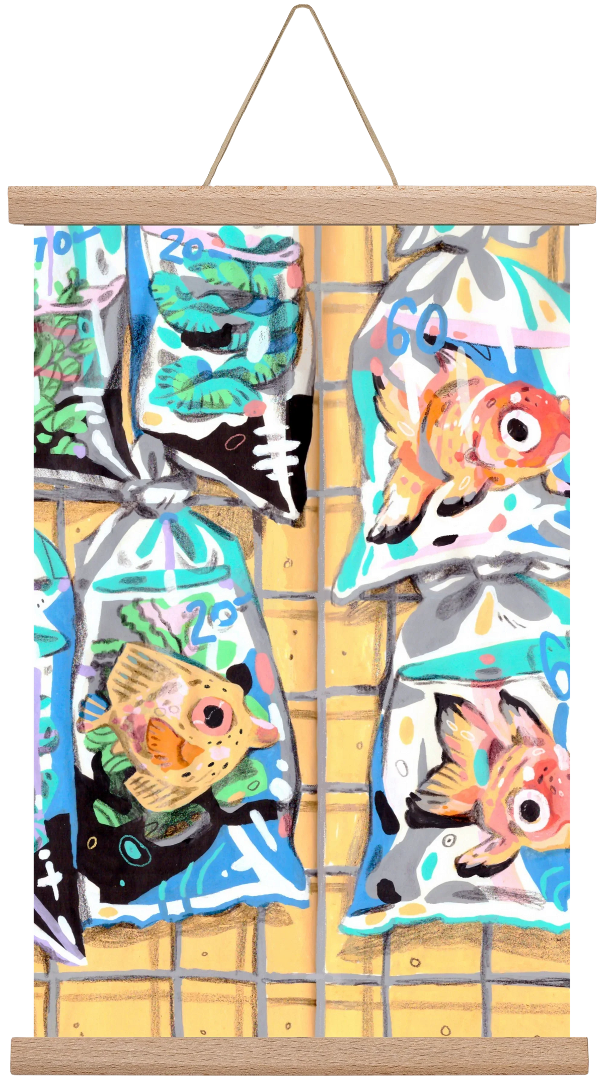 Goldfish market - artbridge