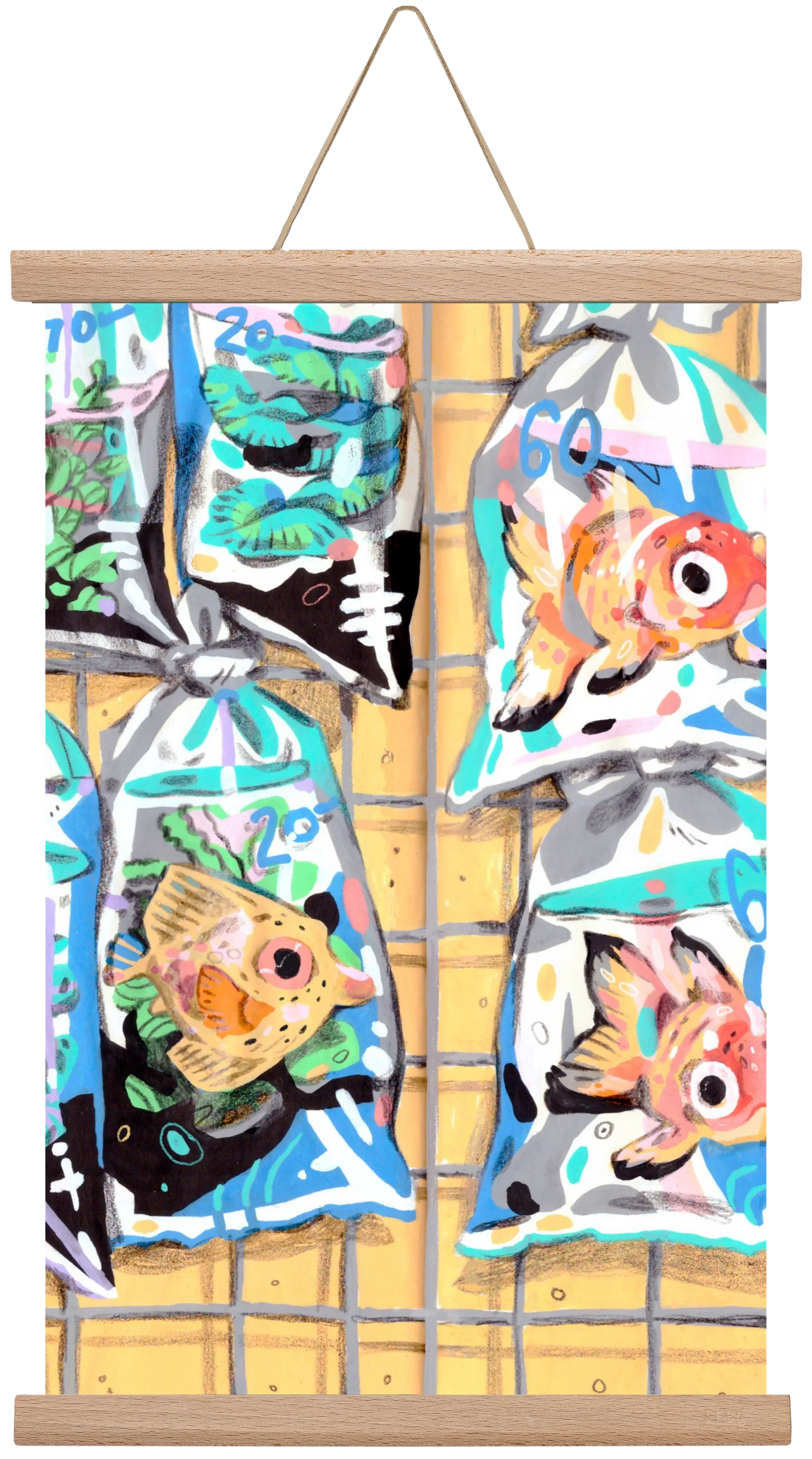 Goldfish market - artbridge