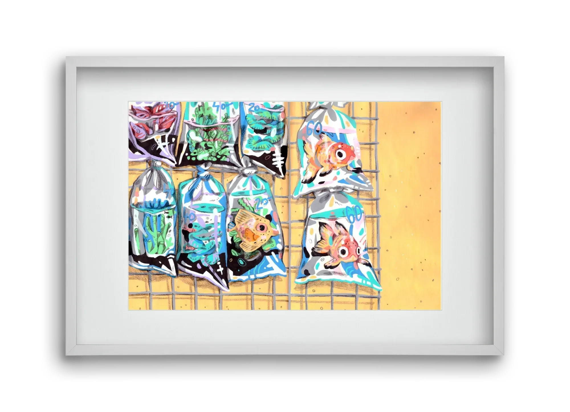 Goldfish market - artbridge