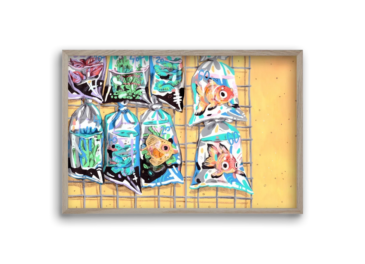 Goldfish market - artbridge