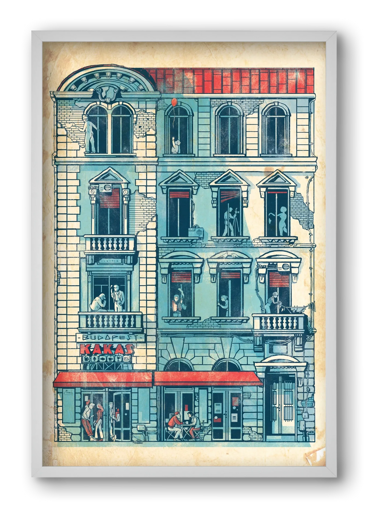 Akacfa street - artbridge