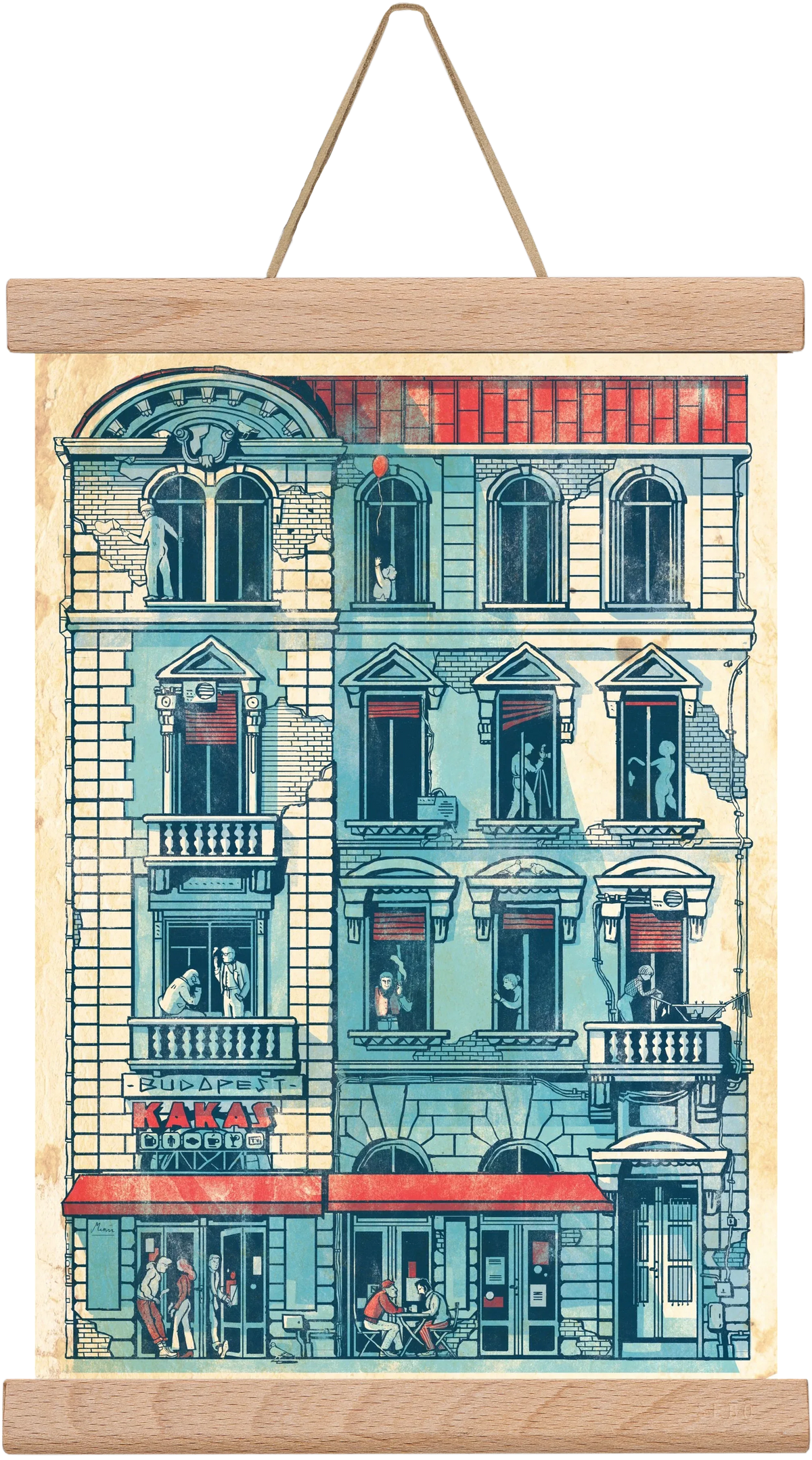 Akacfa street - artbridge