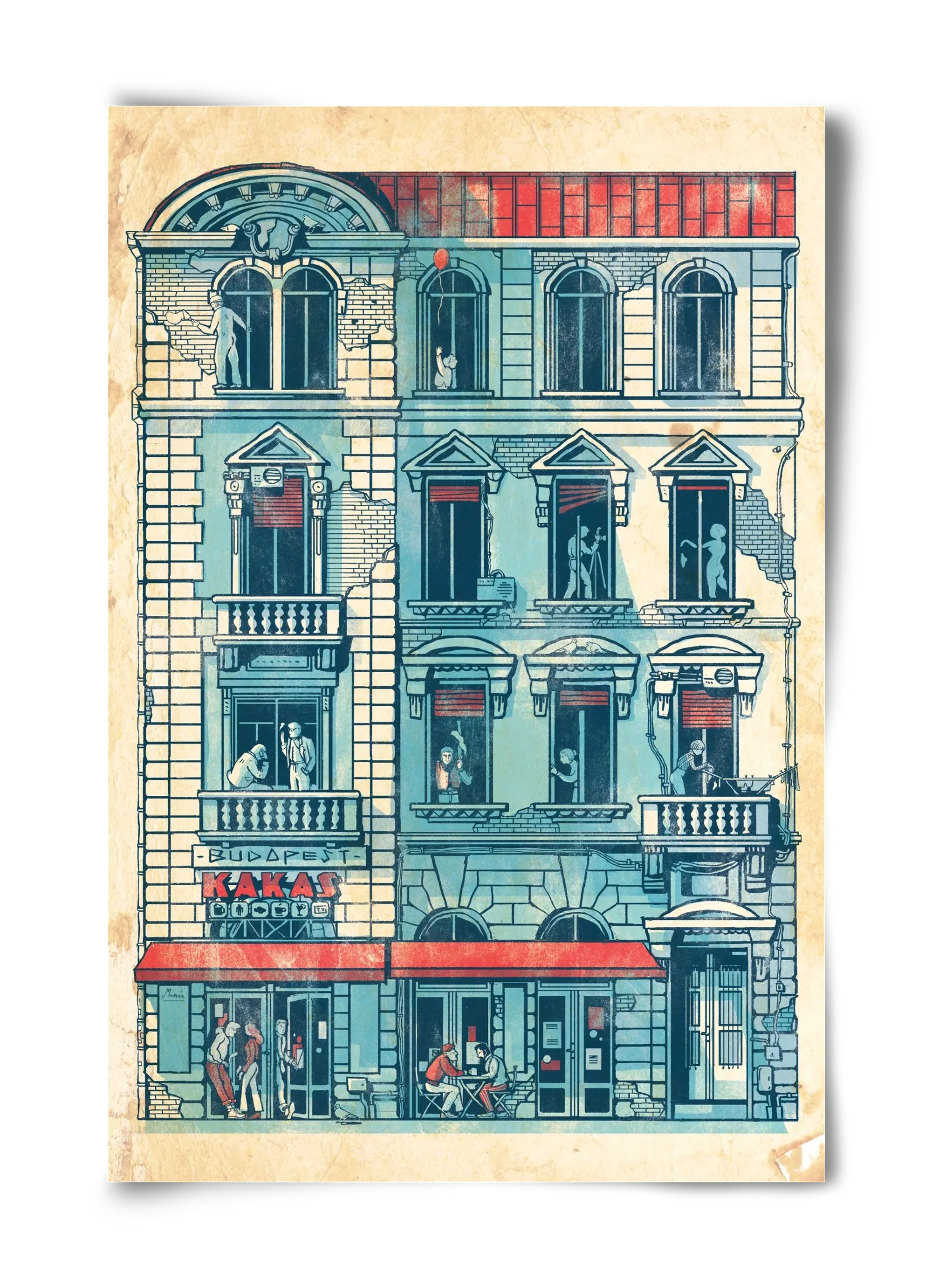 Akacfa street - artbridge