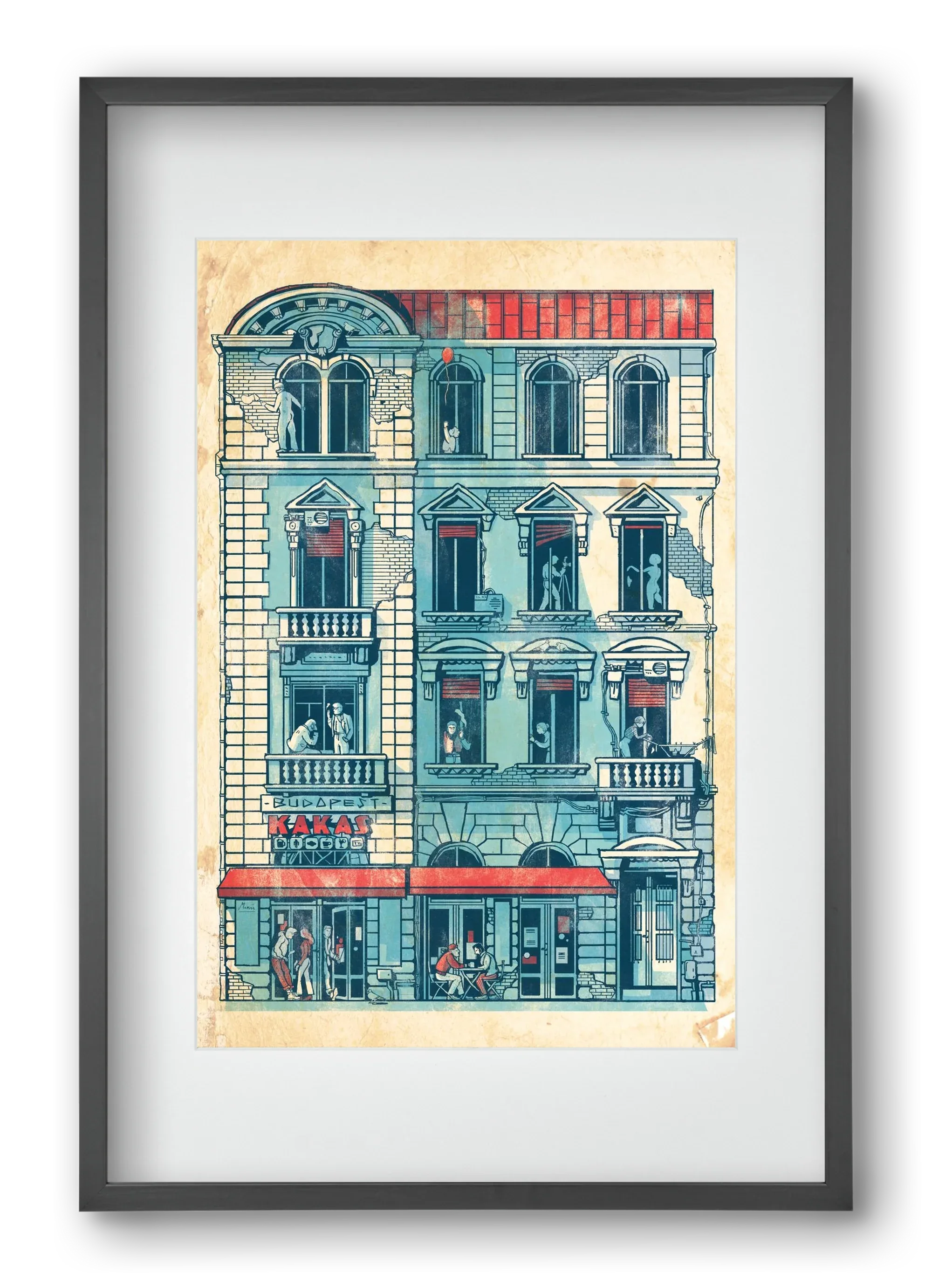 Akacfa street - artbridge