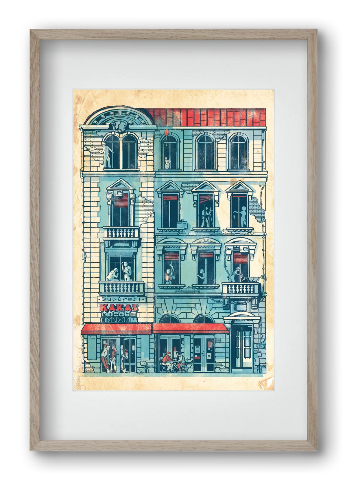 Akacfa street - artbridge