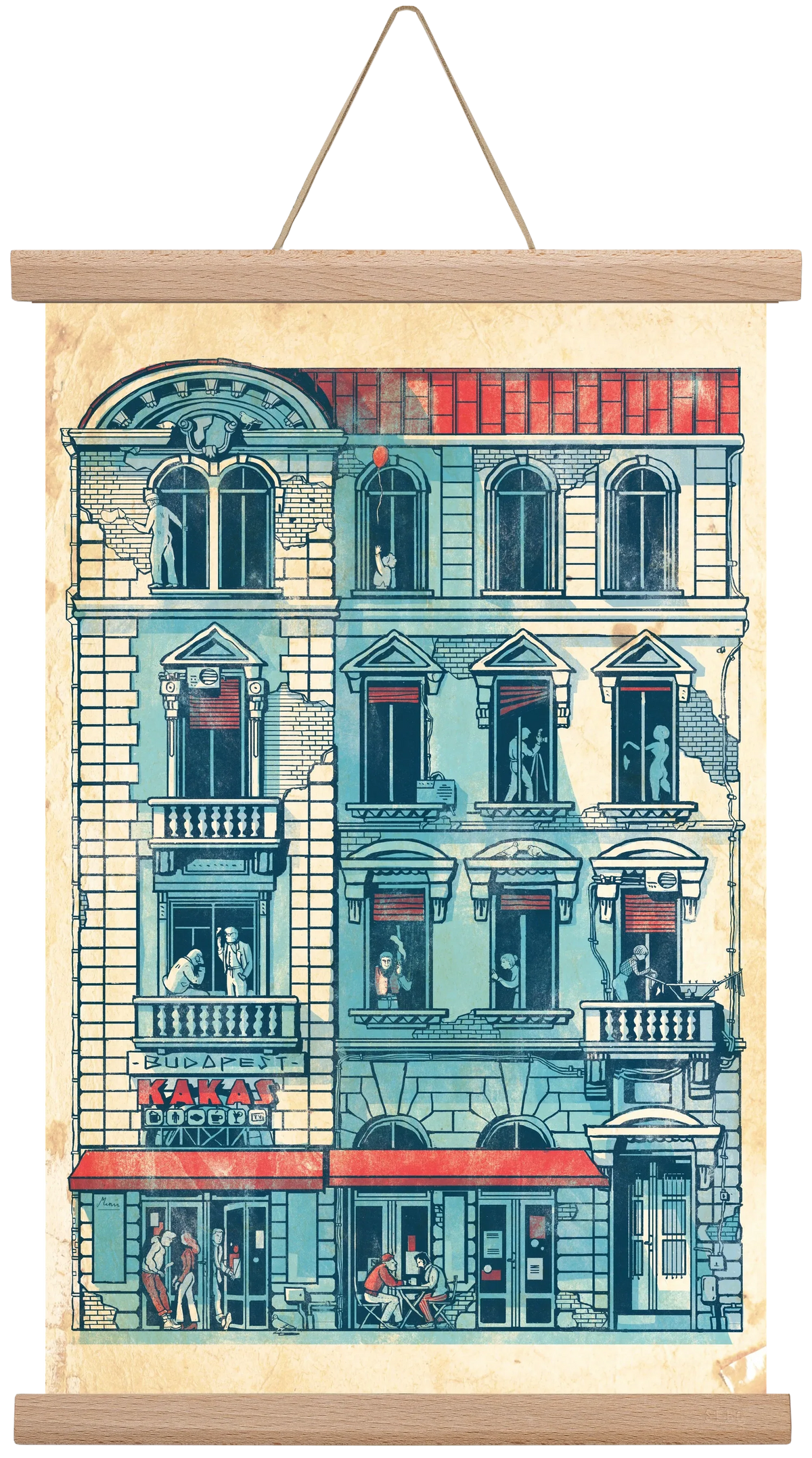 Akacfa street - artbridge