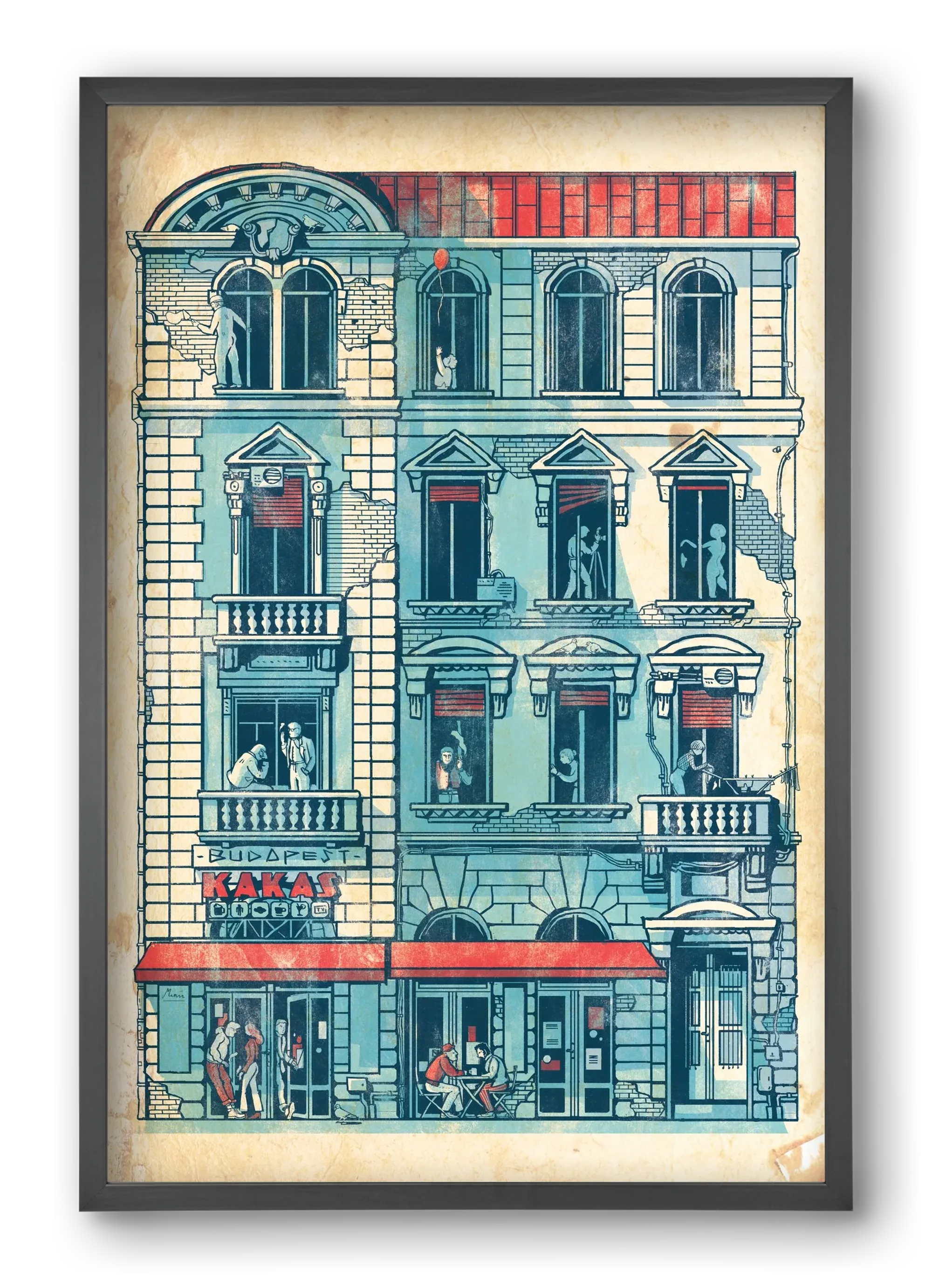 Akacfa street - artbridge