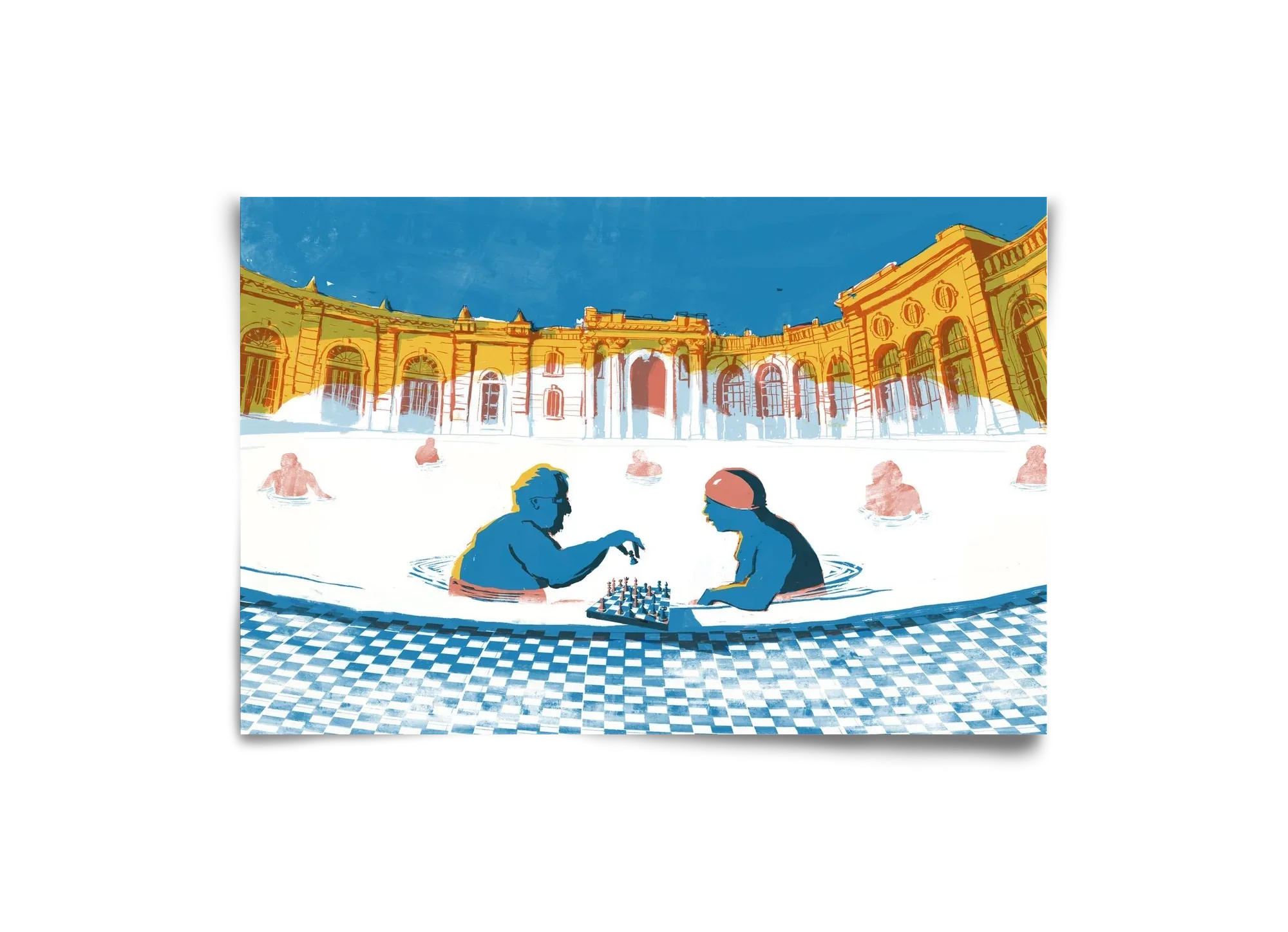 Szechenyi bath Budapest - artbridge