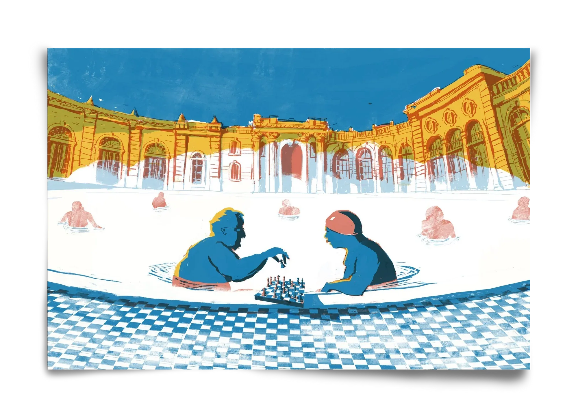 Szechenyi bath Budapest - artbridge