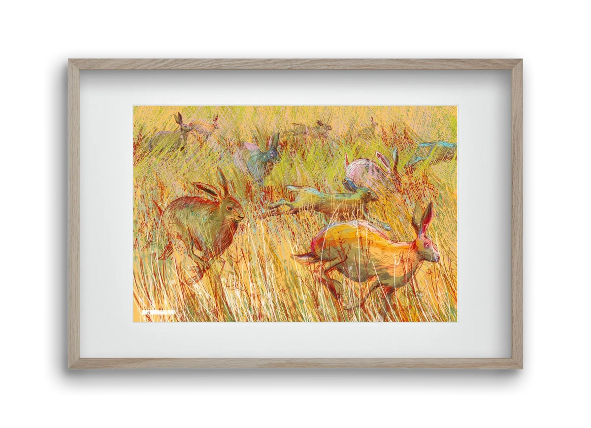 Running of hares - artbridge