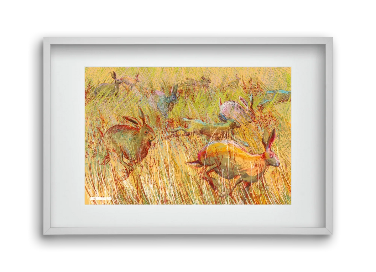 Running of hares - artbridge