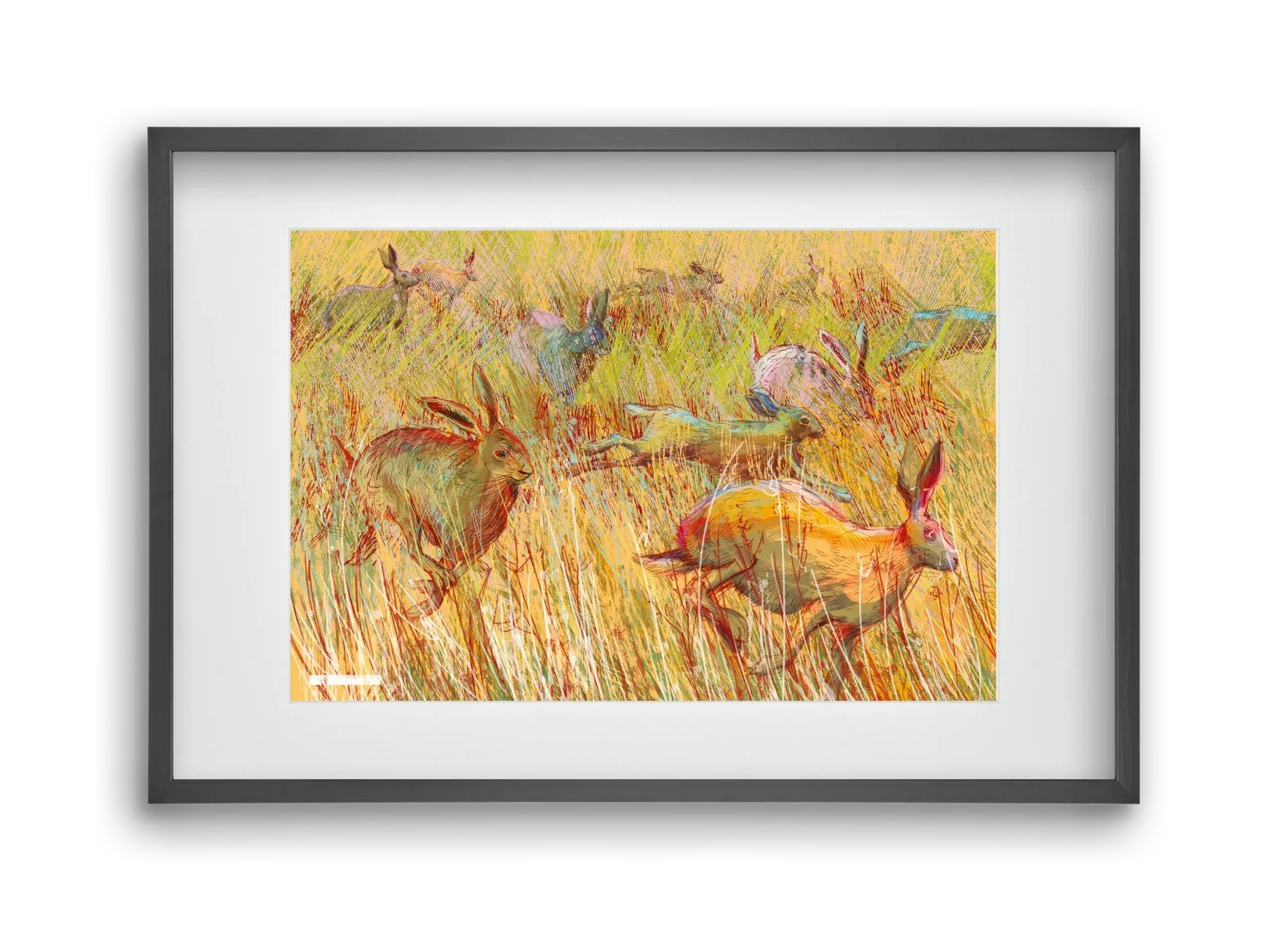 Running of hares - artbridge