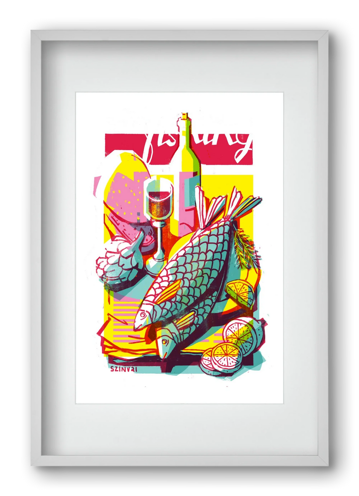 Still-life with fish - artbridge