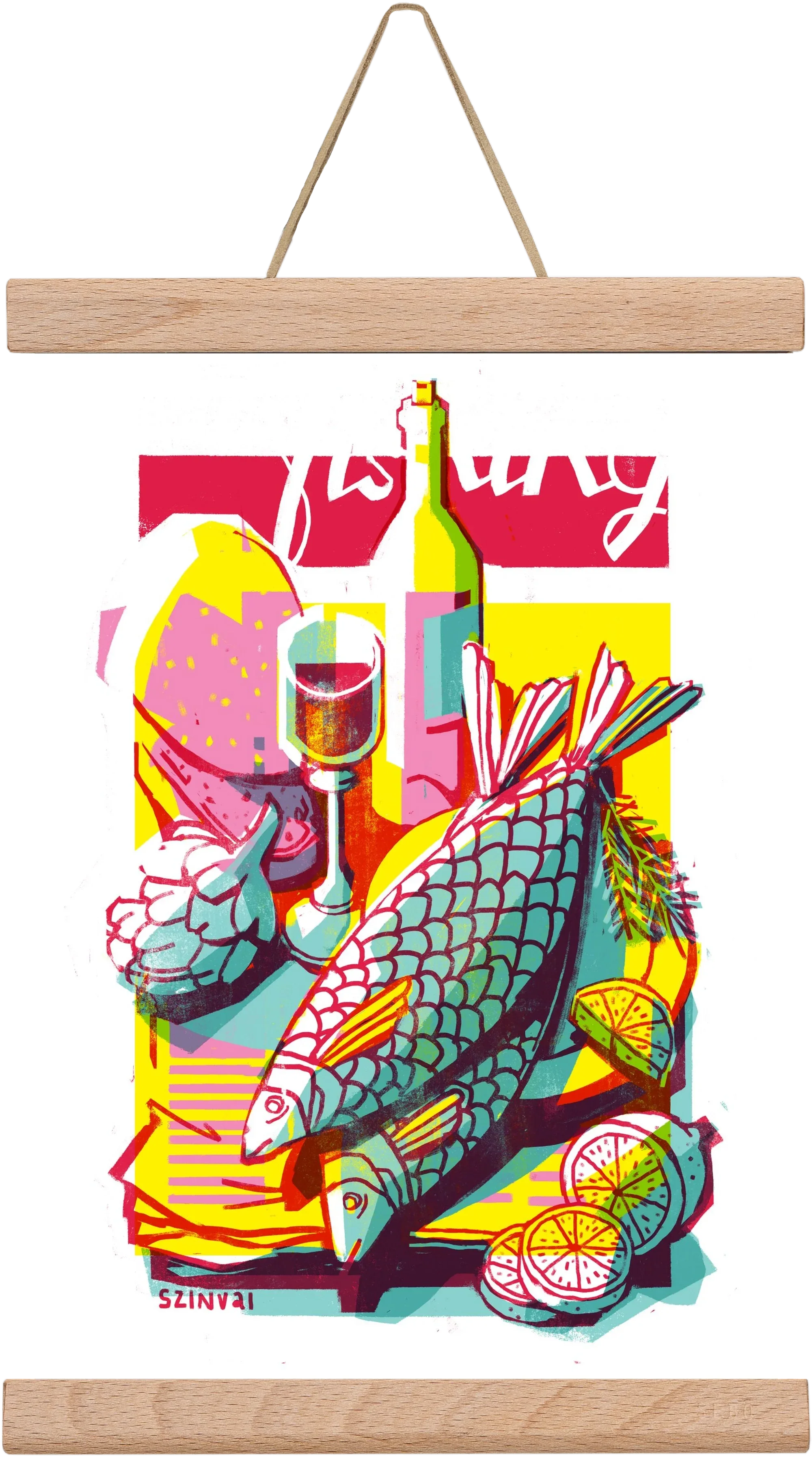 Still-life with fish - artbridge