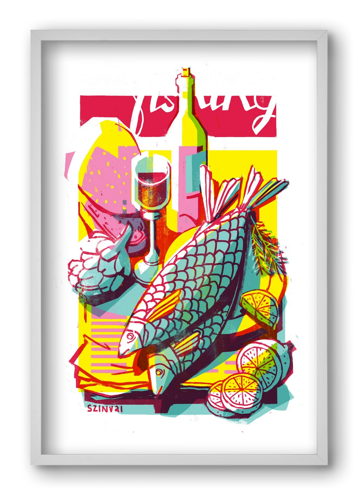 Still-life with fish - artbridge