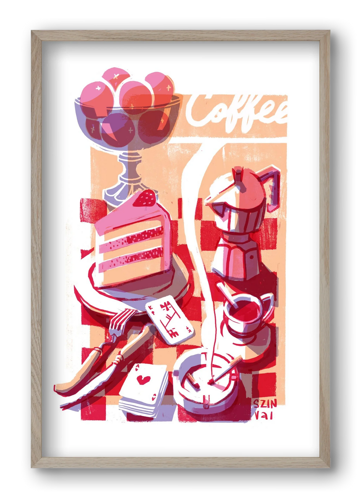 Coffee and cake and cigarettes - artbridge