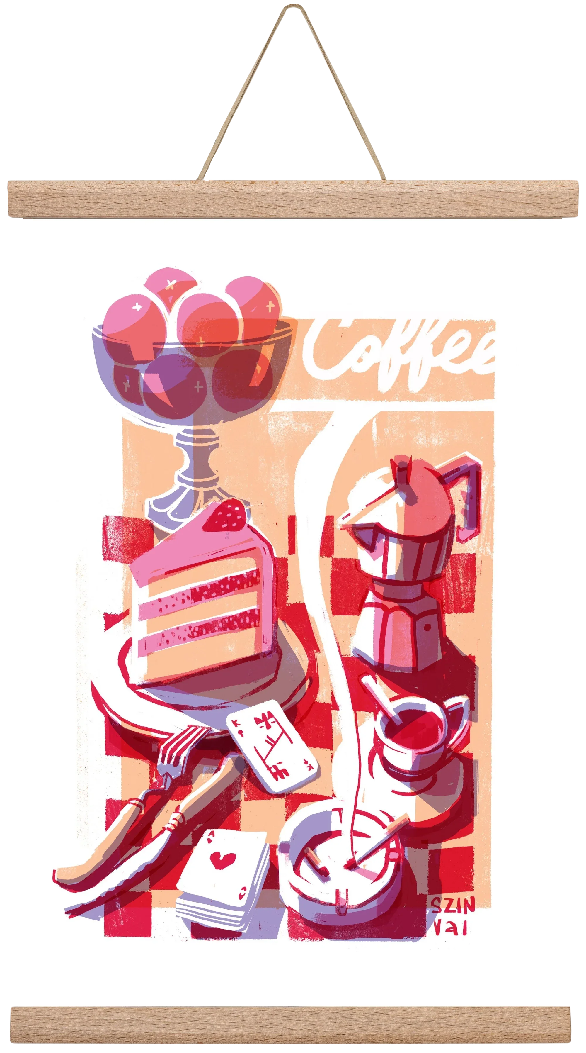 Coffee and cake and cigarettes - artbridge