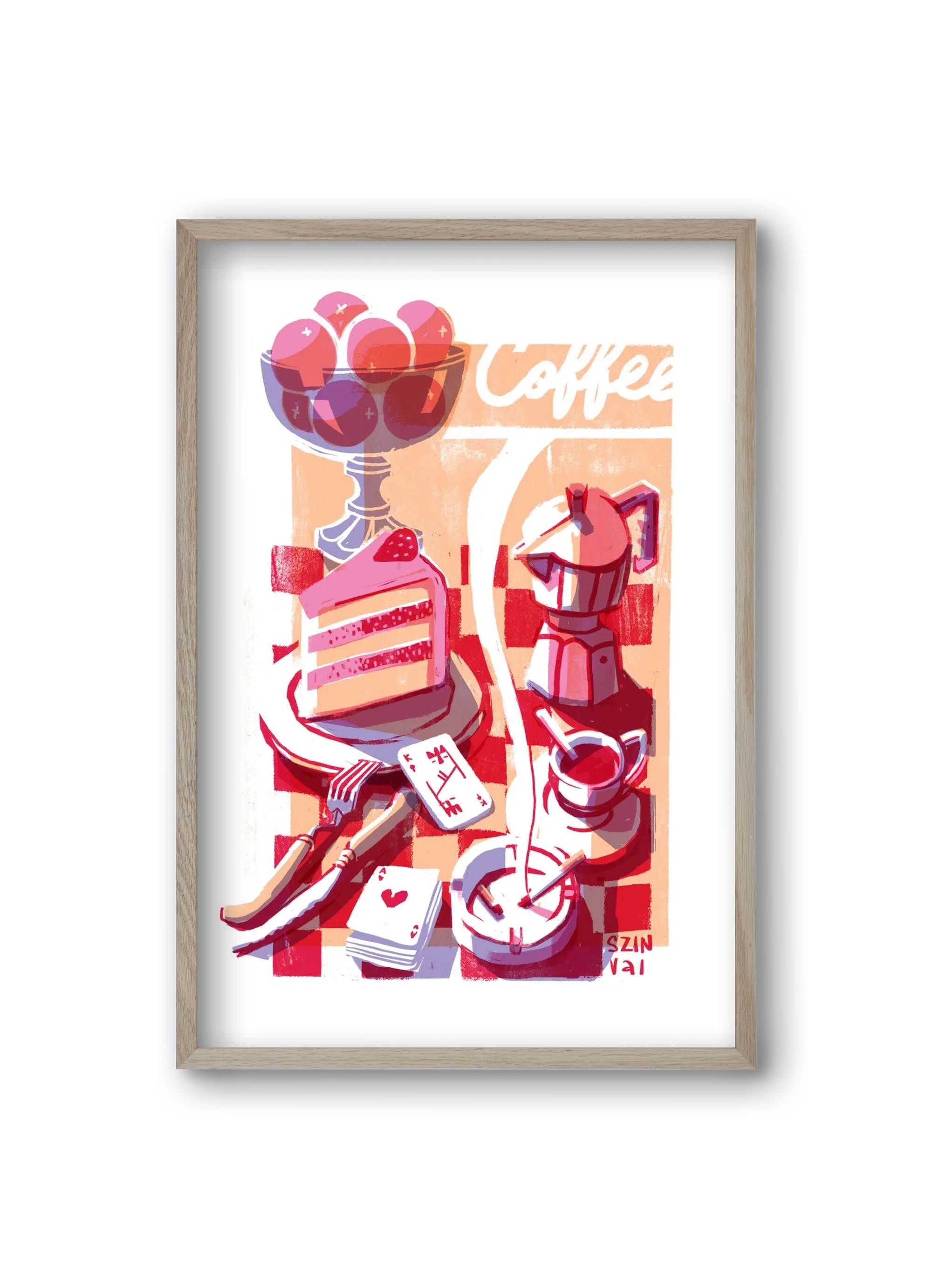 Coffee and cake and cigarettes - artbridge