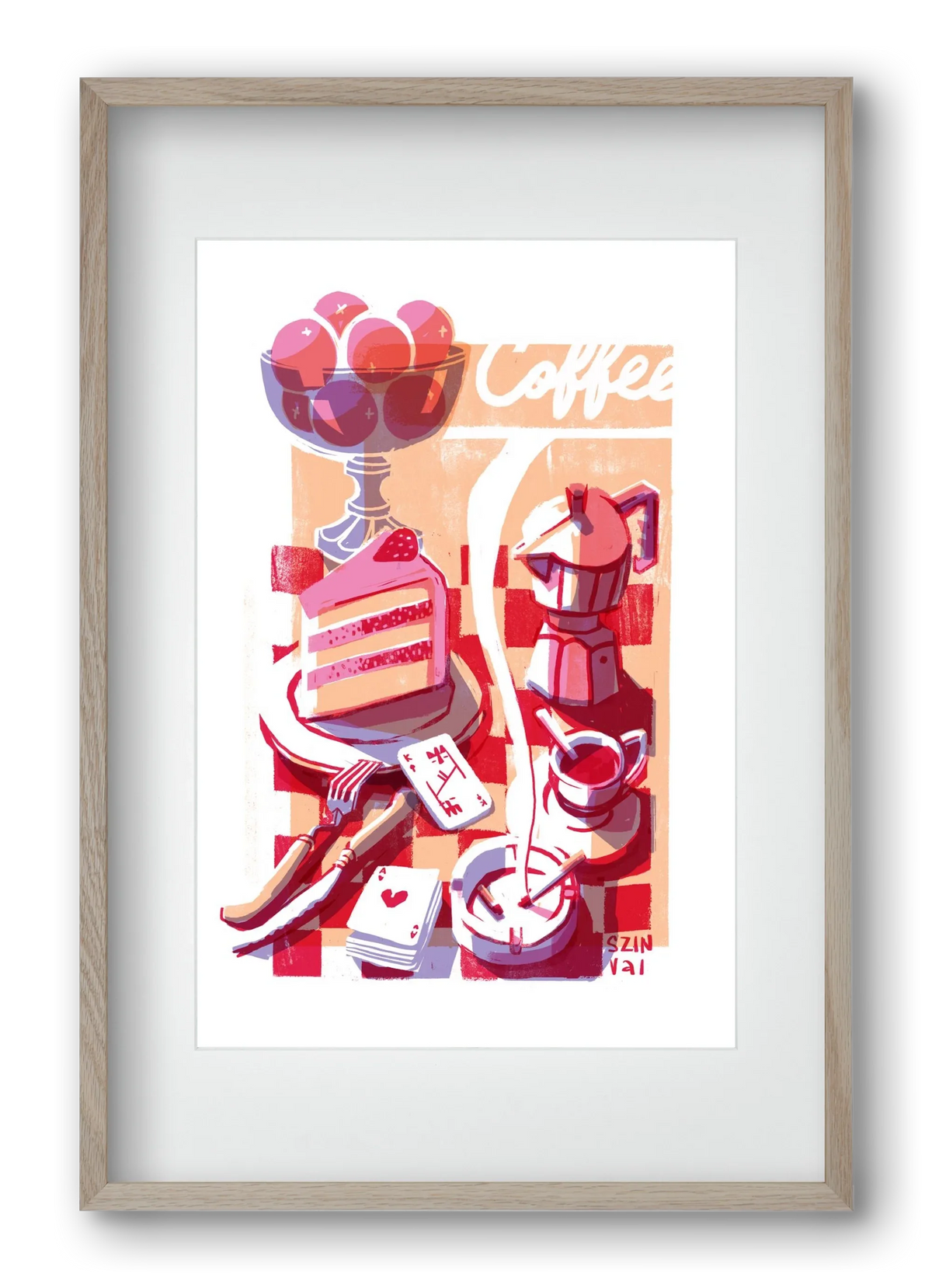 Coffee and cake and cigarettes - artbridge