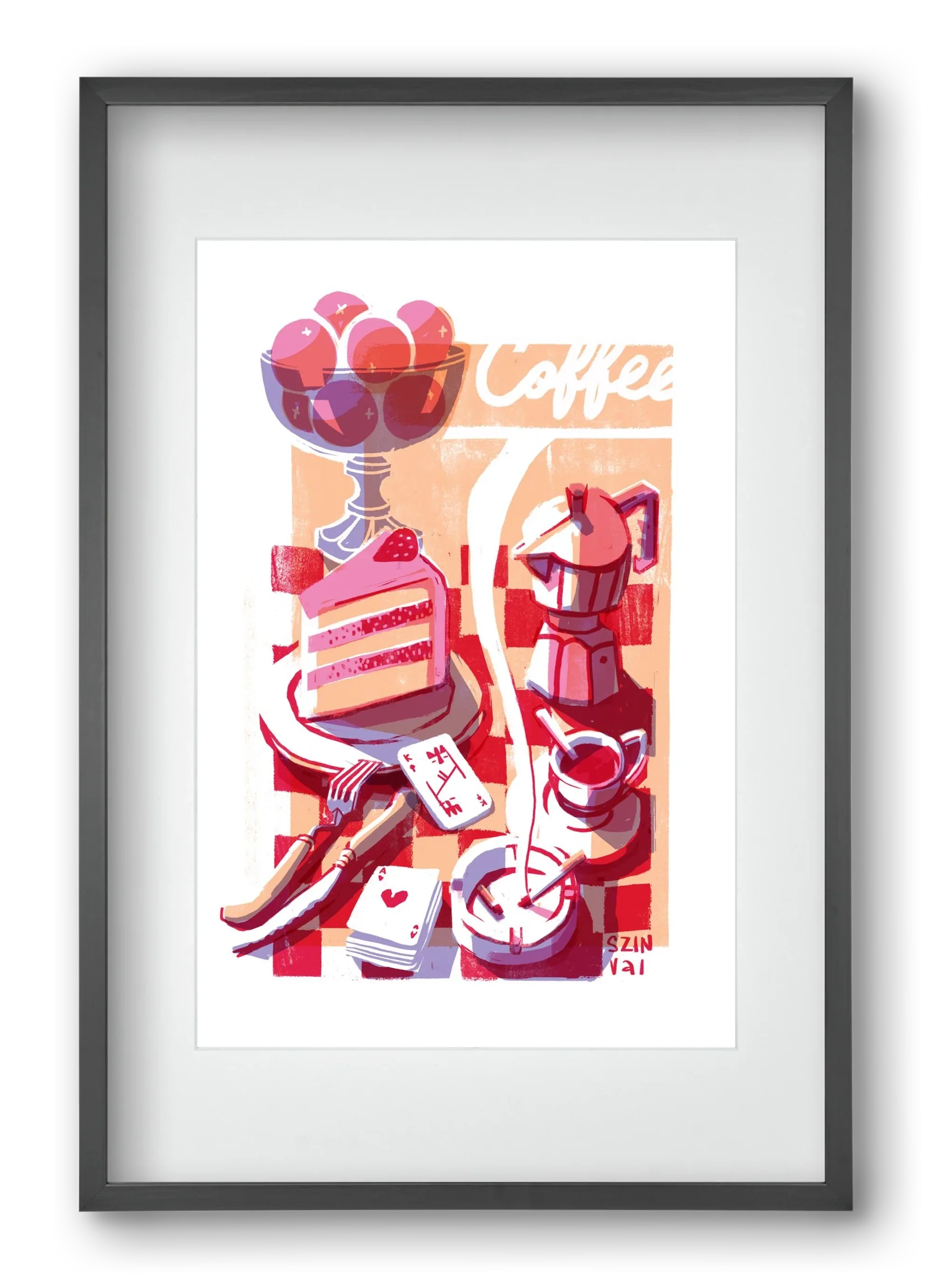 Coffee and cake and cigarettes - artbridge