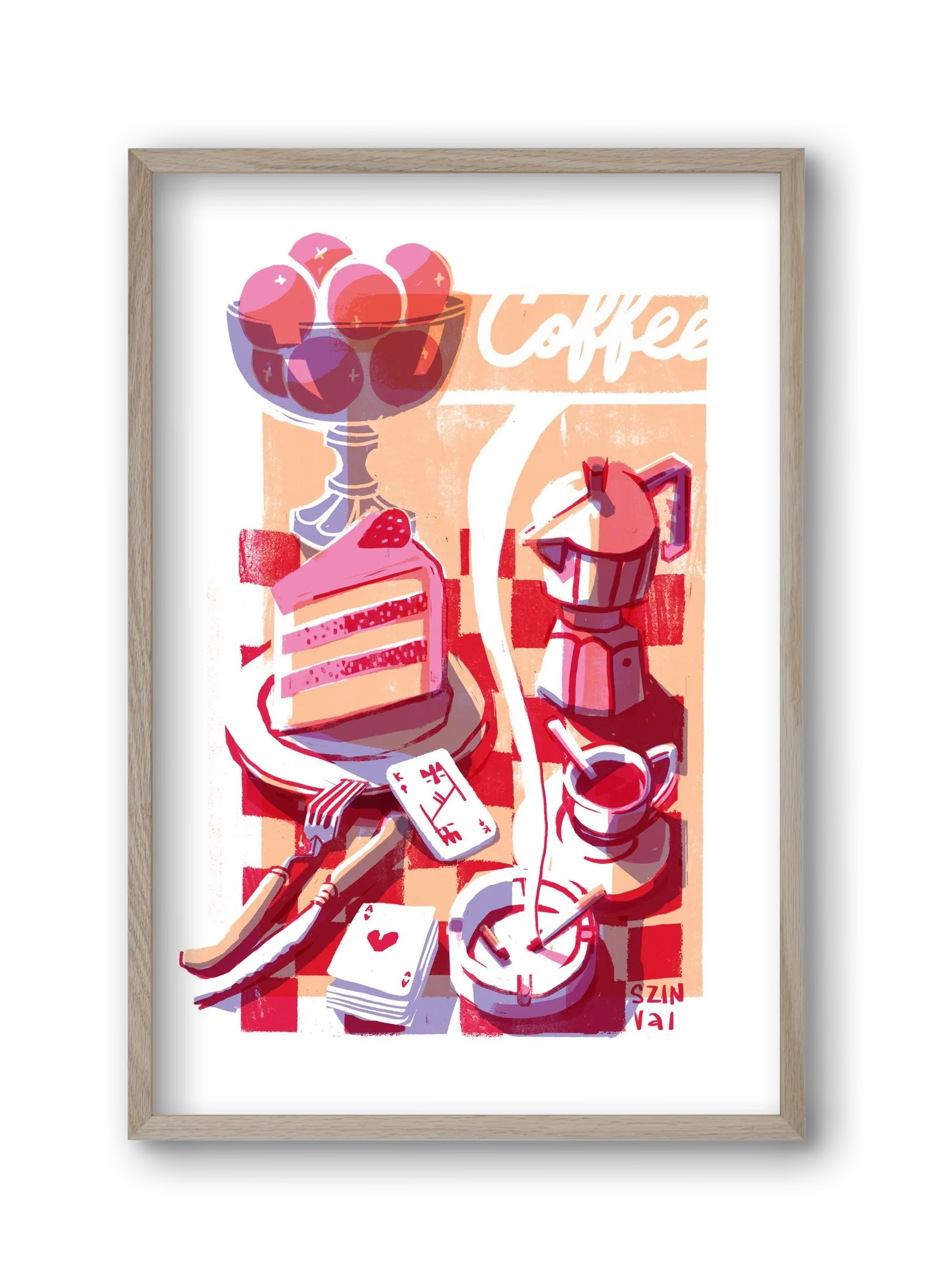 Coffee and cake and cigarettes - artbridge