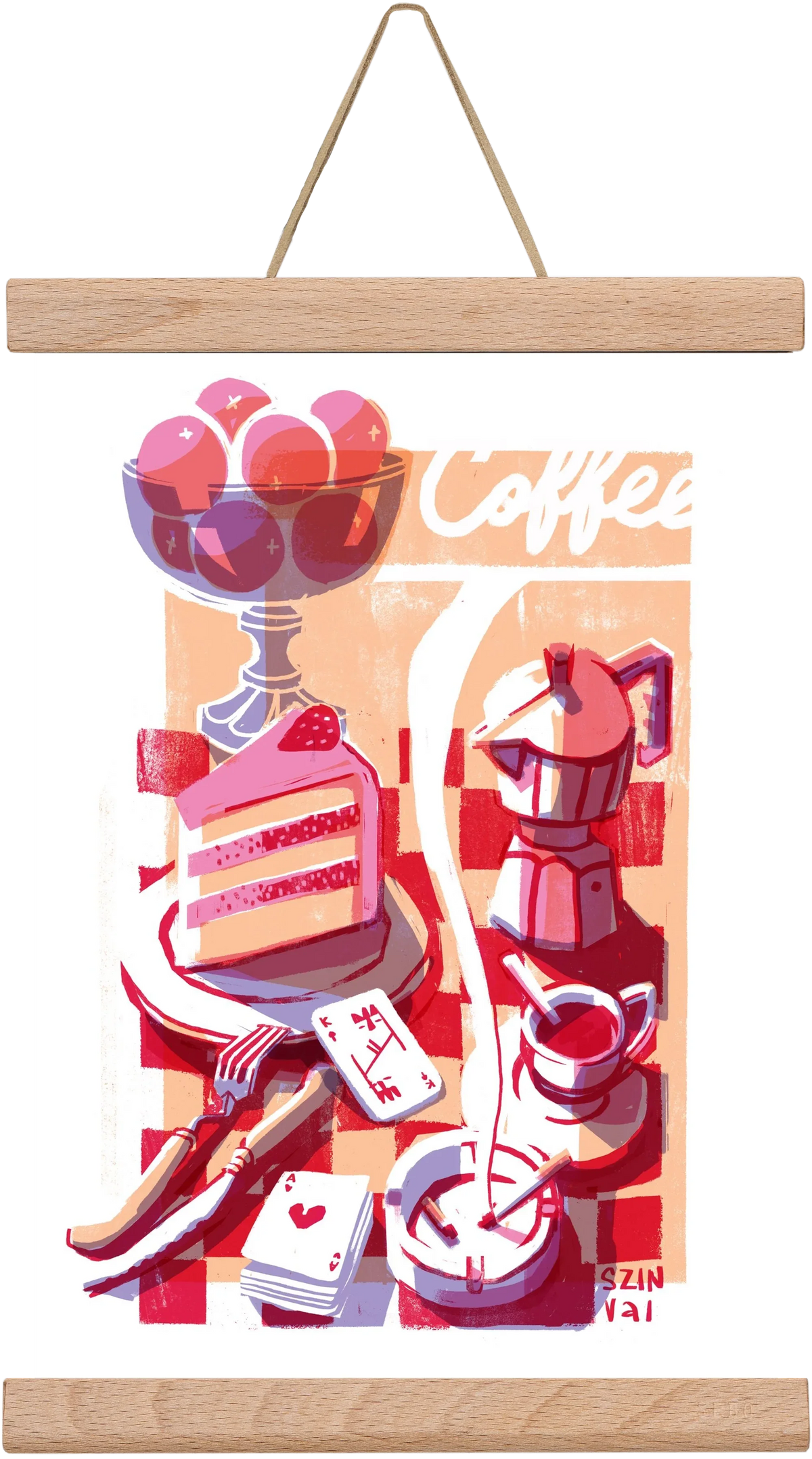 Coffee and cake and cigarettes - artbridge