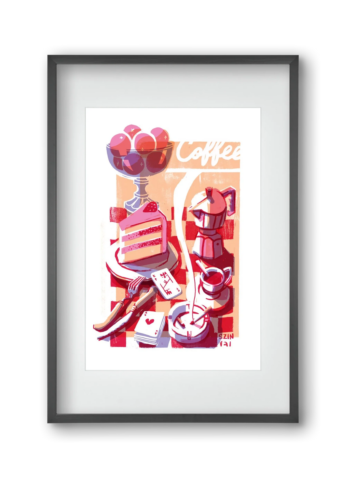 Coffee and cake and cigarettes - artbridge