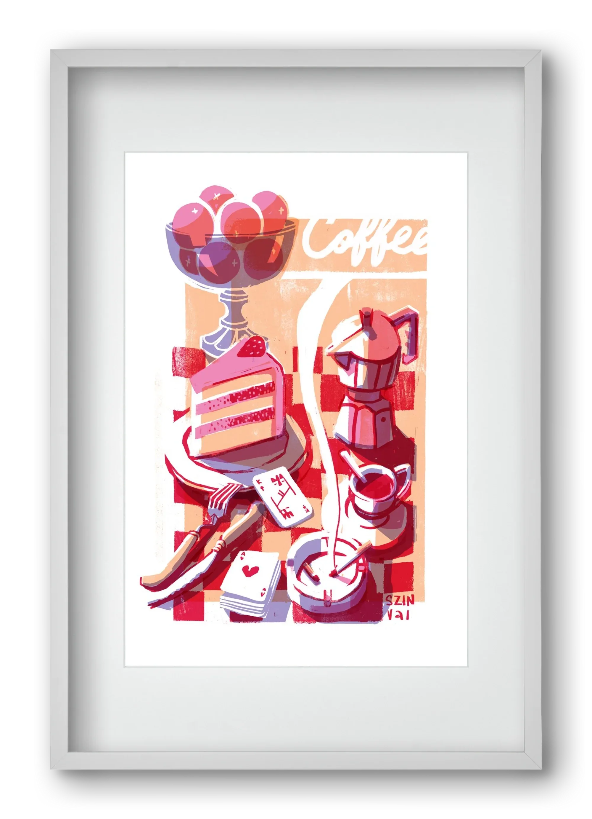 Coffee and cake and cigarettes - artbridge