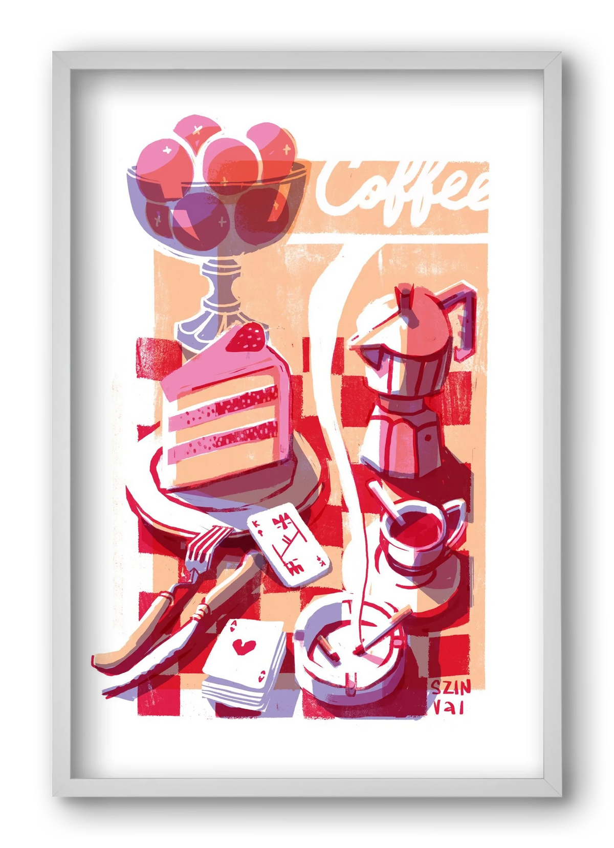 Coffee and cake and cigarettes - artbridge
