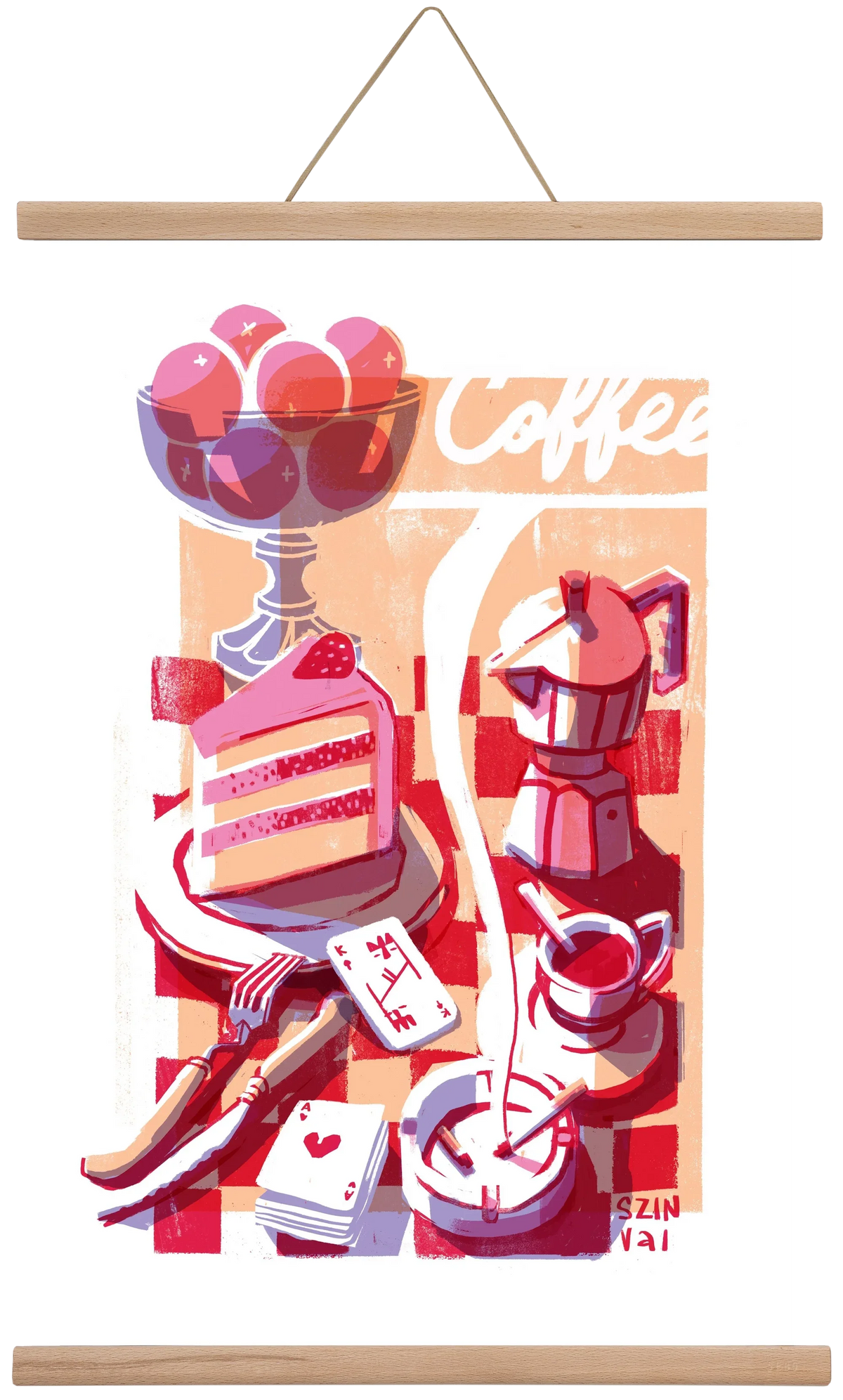 Coffee and cake and cigarettes - artbridge