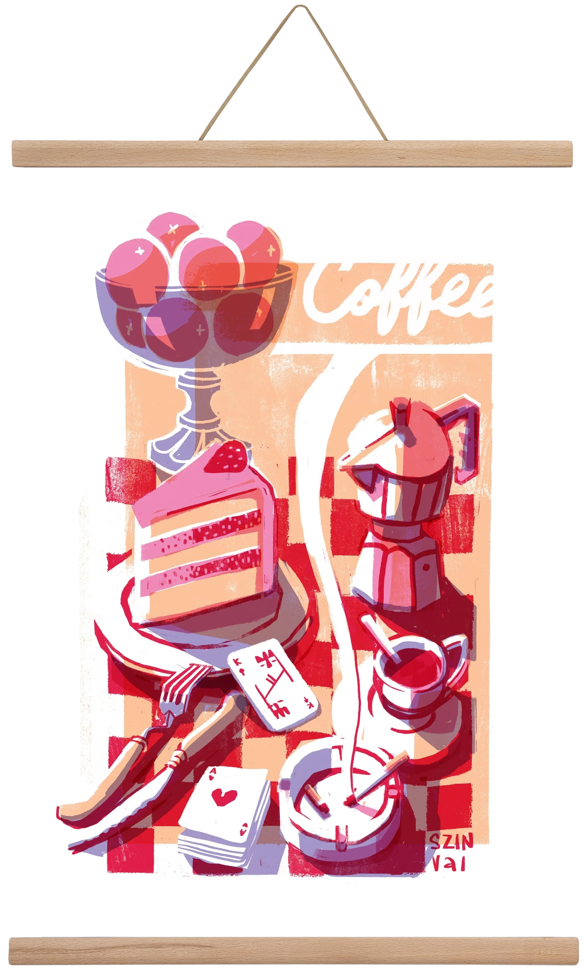 Coffee and cake and cigarettes - artbridge