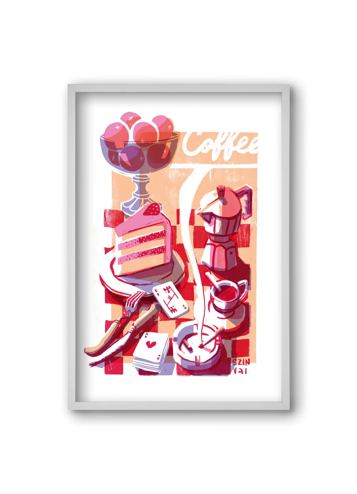Coffee and cake and cigarettes - artbridge