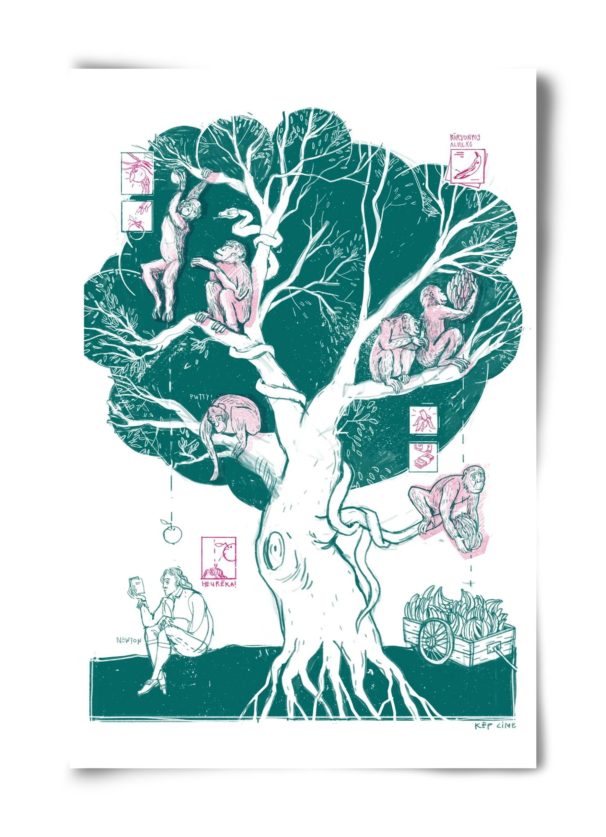 The genesis of monkeys - artbridge