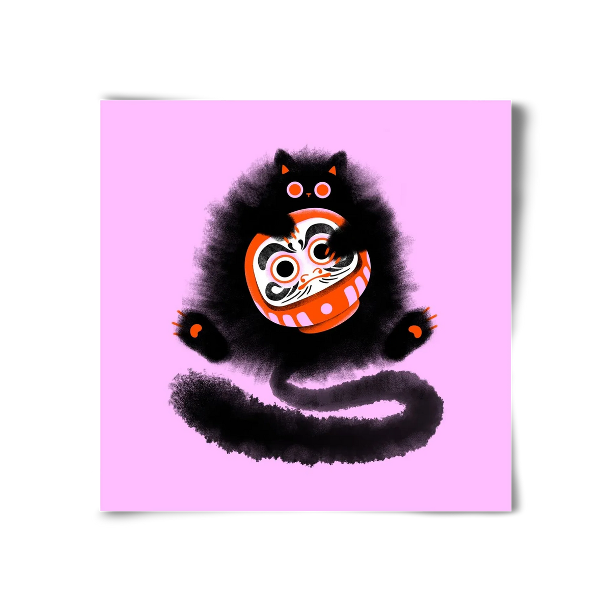 Daruma cat - artbridge