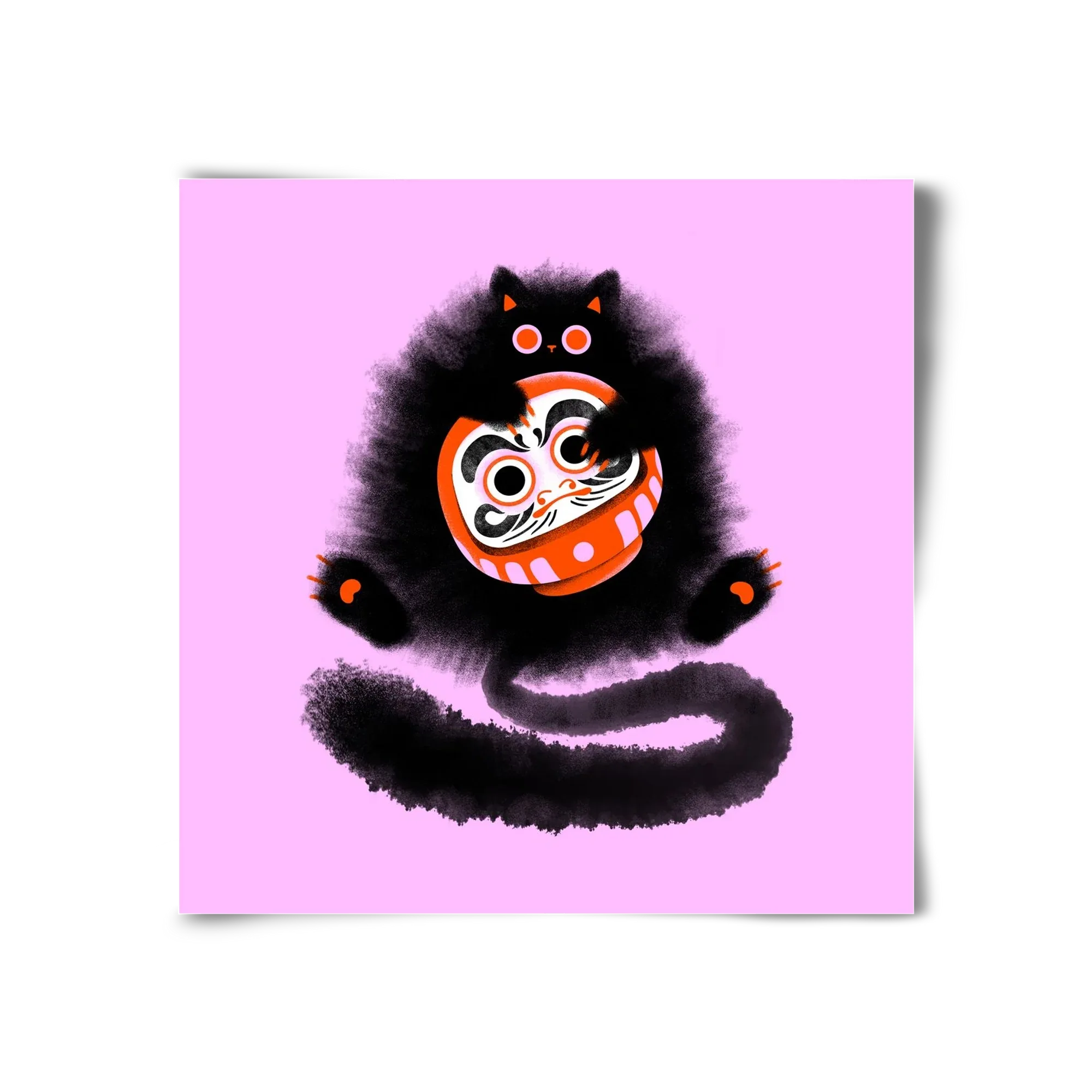 Daruma cat - artbridge