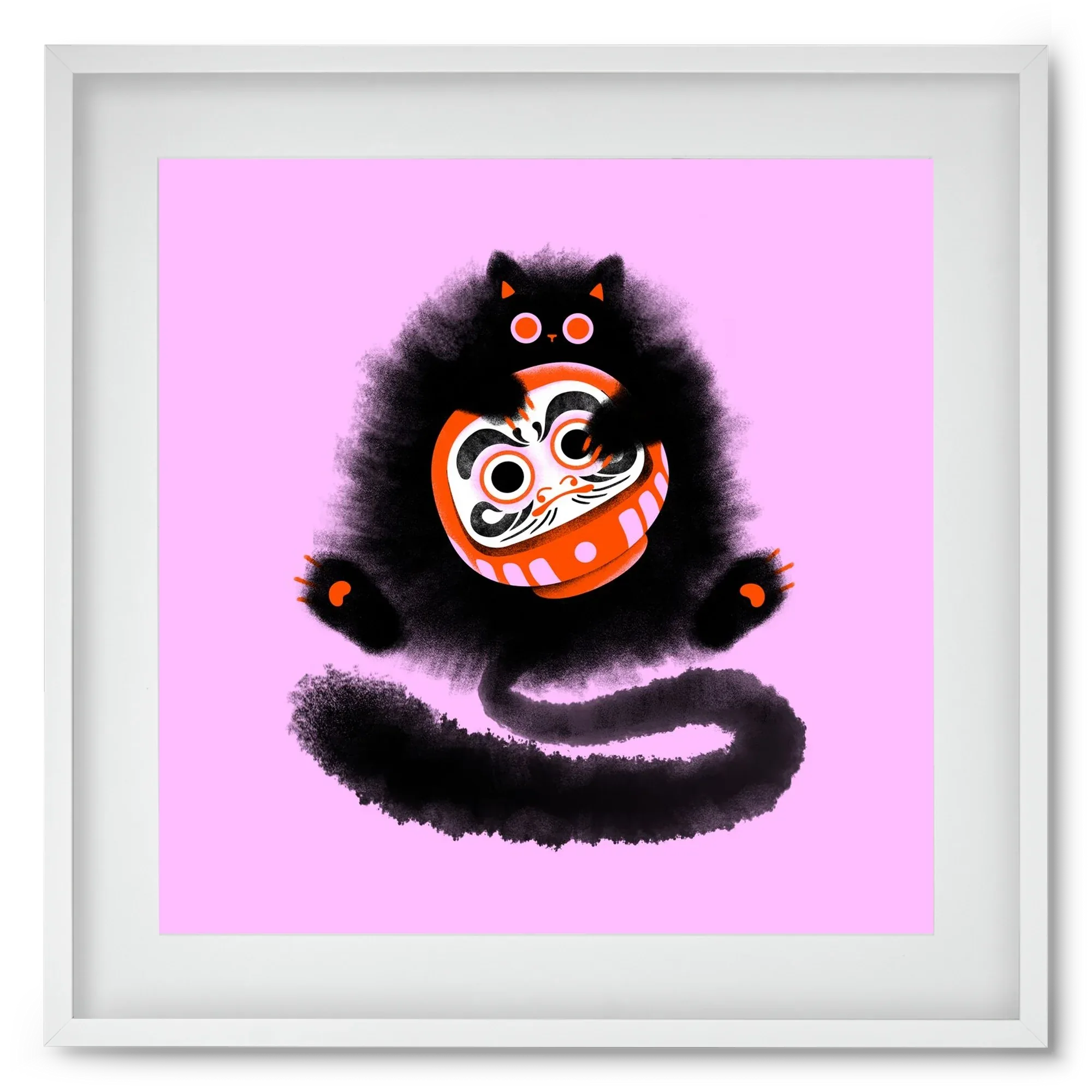 Daruma cat - artbridge