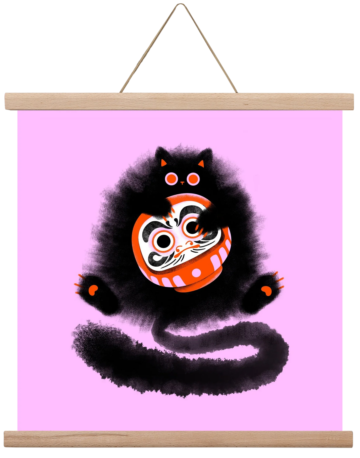 Daruma cat - artbridge