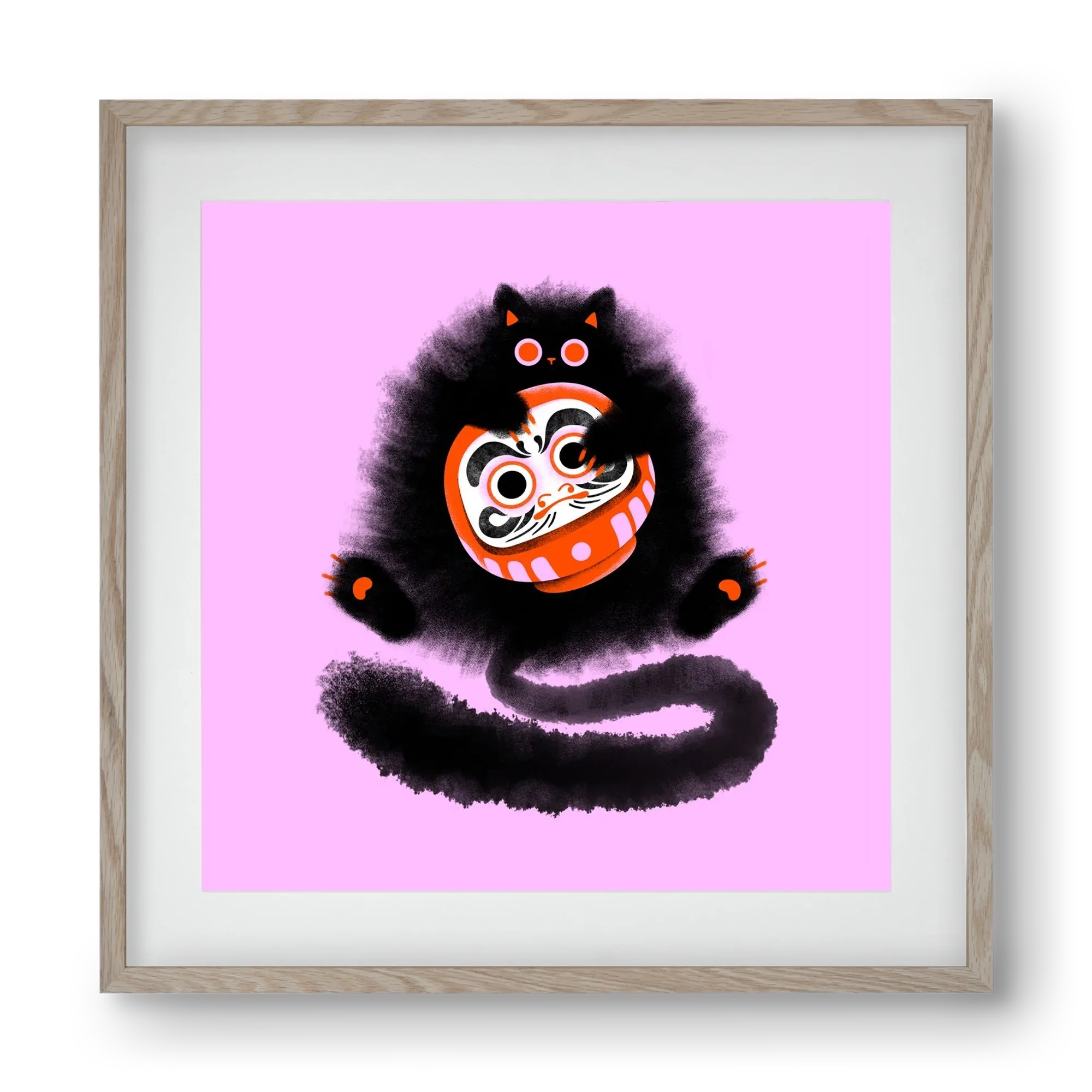 Daruma cat - artbridge