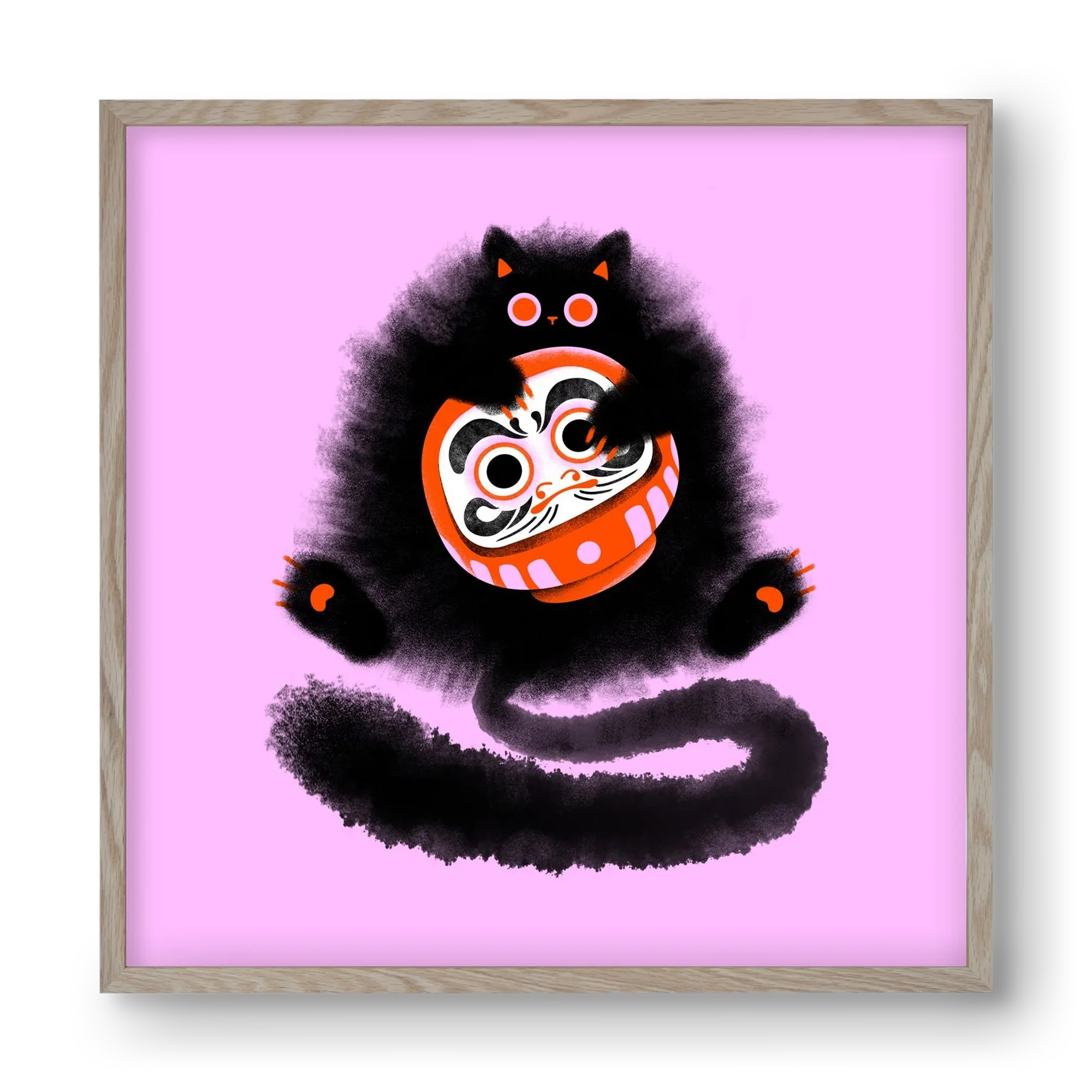 Daruma cat - artbridge