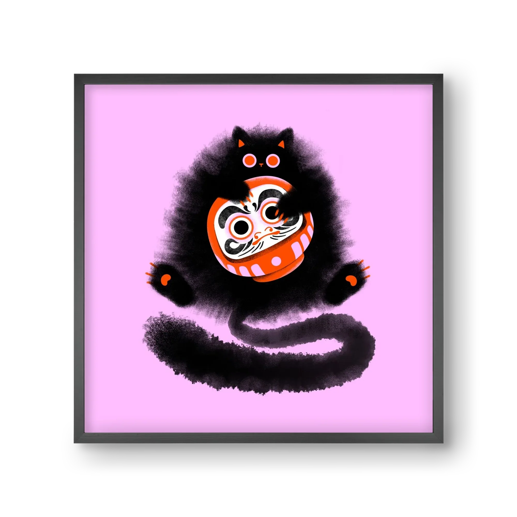 Daruma cat - artbridge