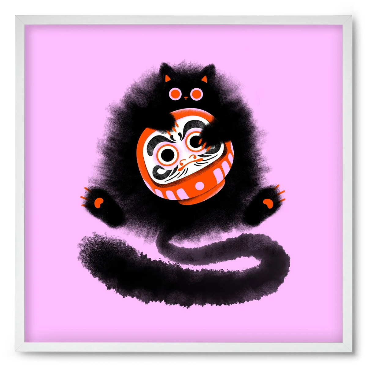 Daruma cat - artbridge