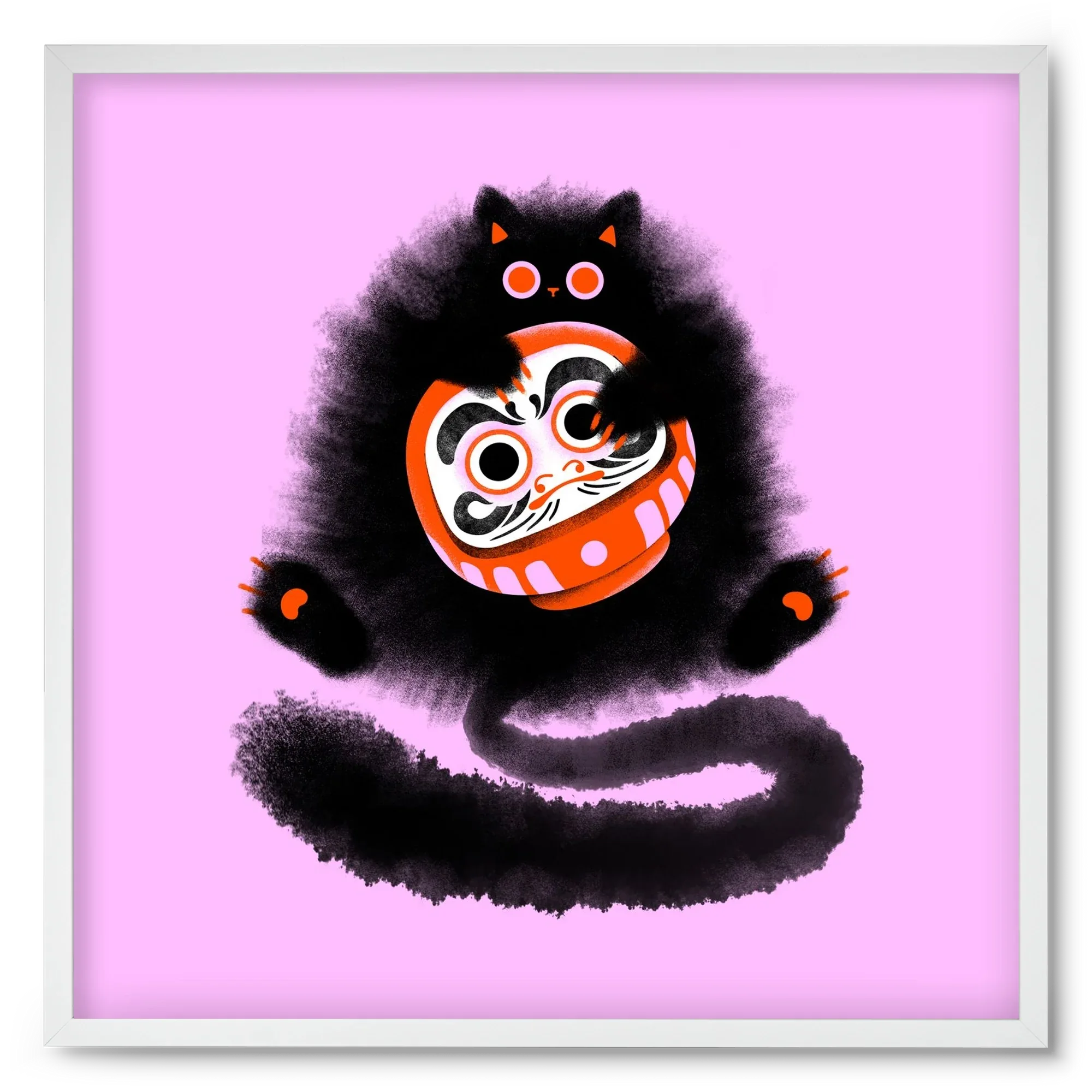 Daruma cat - artbridge