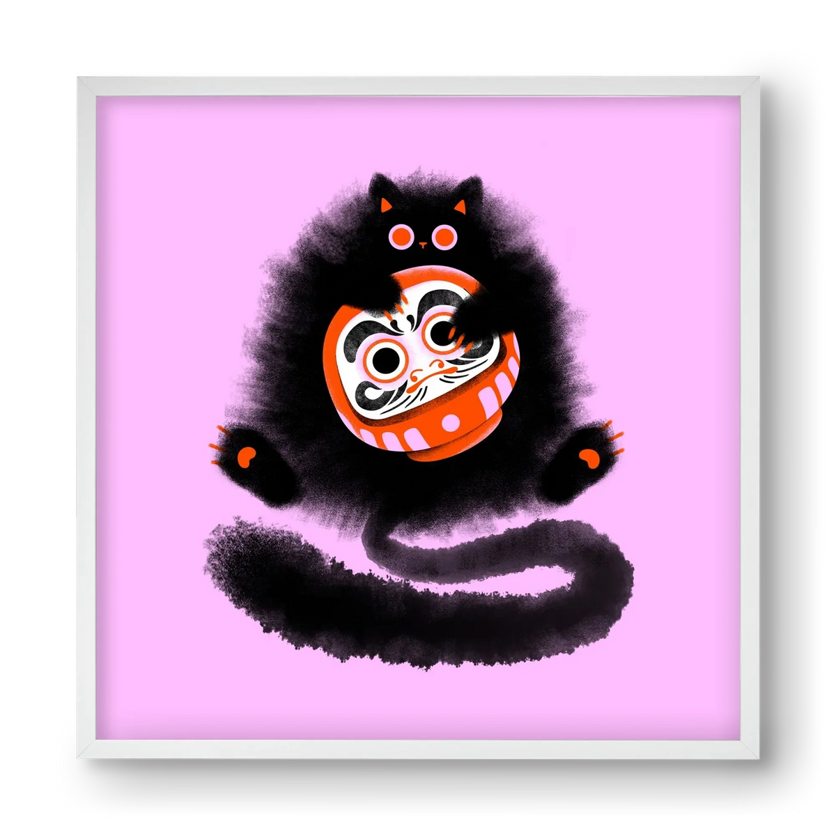 Daruma cat - artbridge