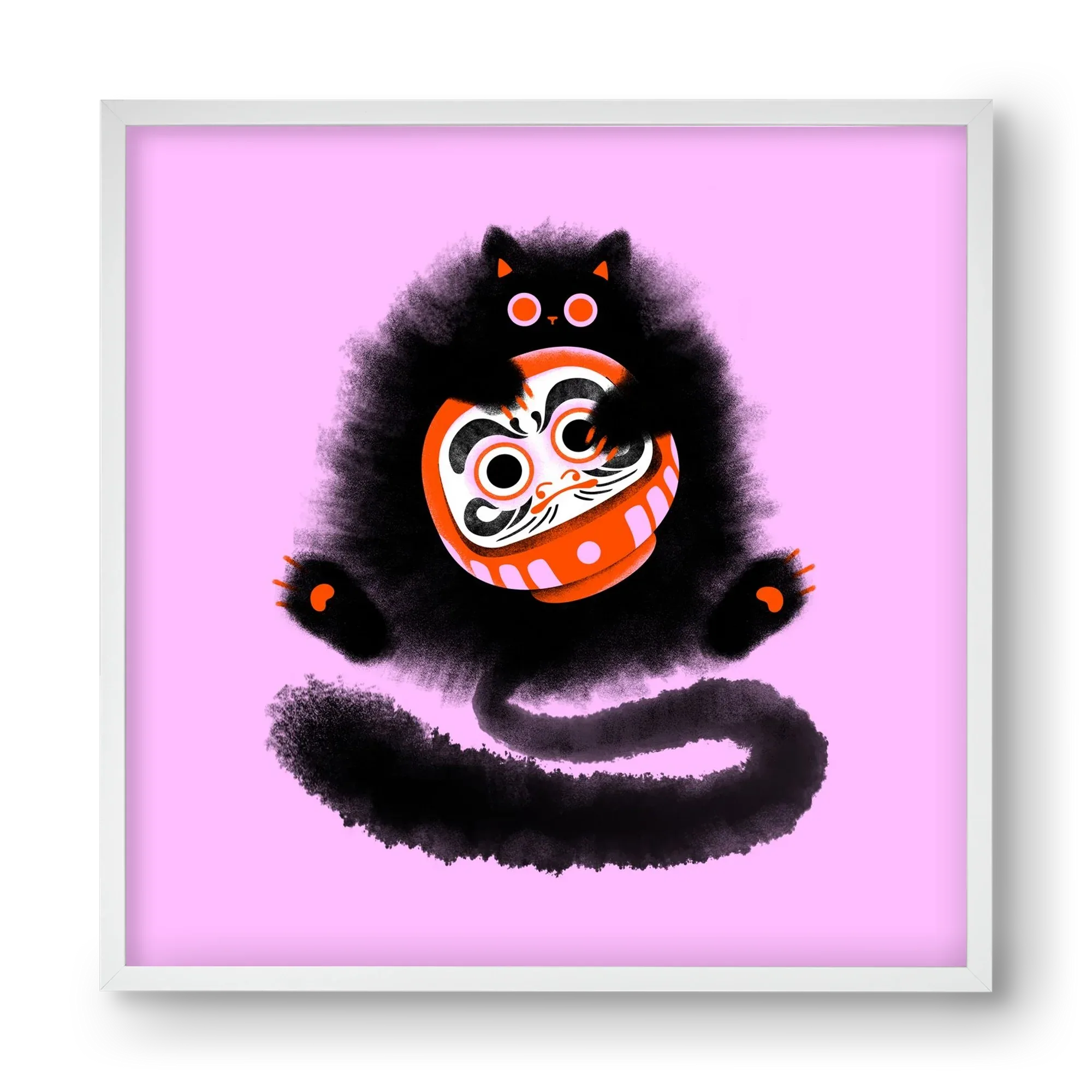 Daruma cat - artbridge