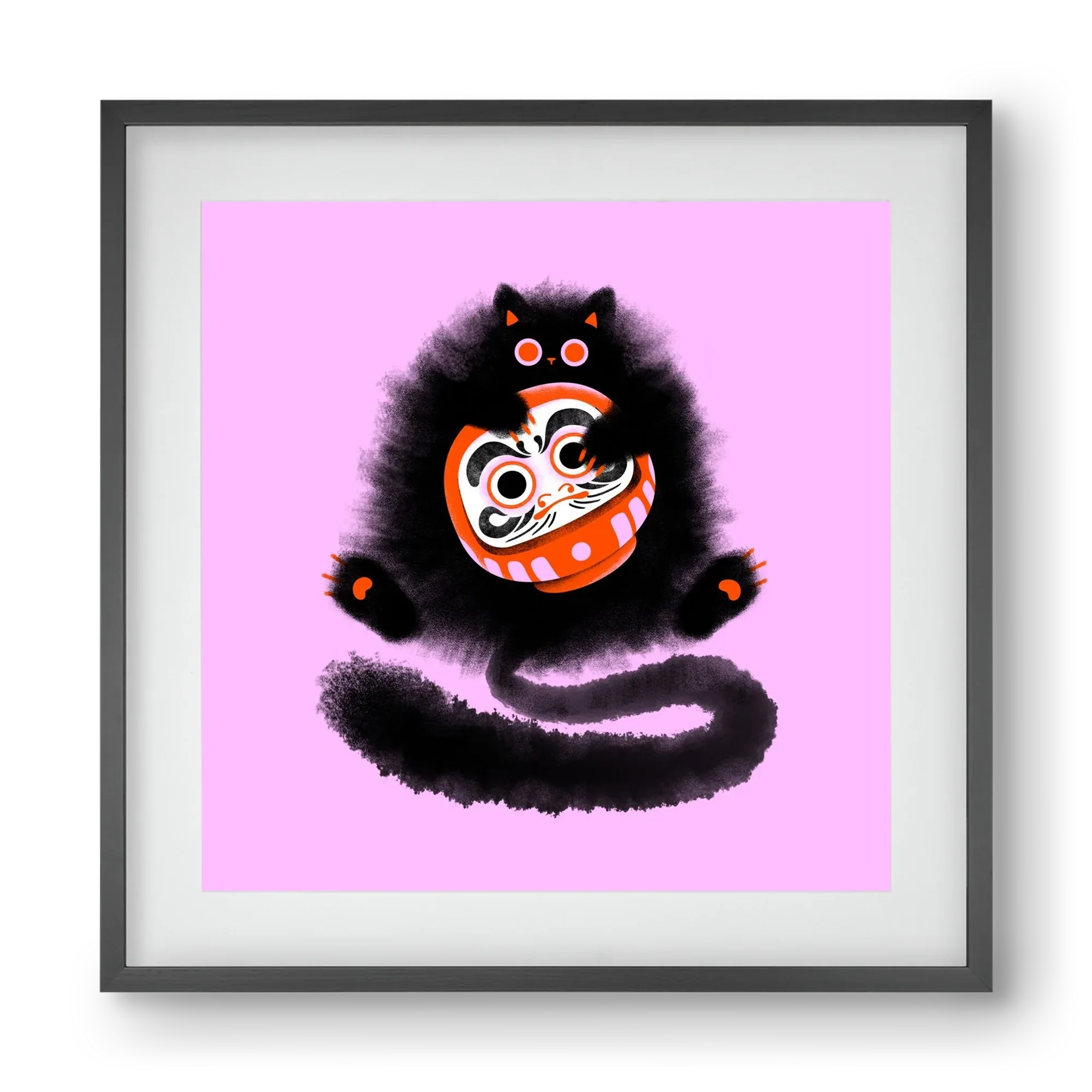 Daruma cat - artbridge