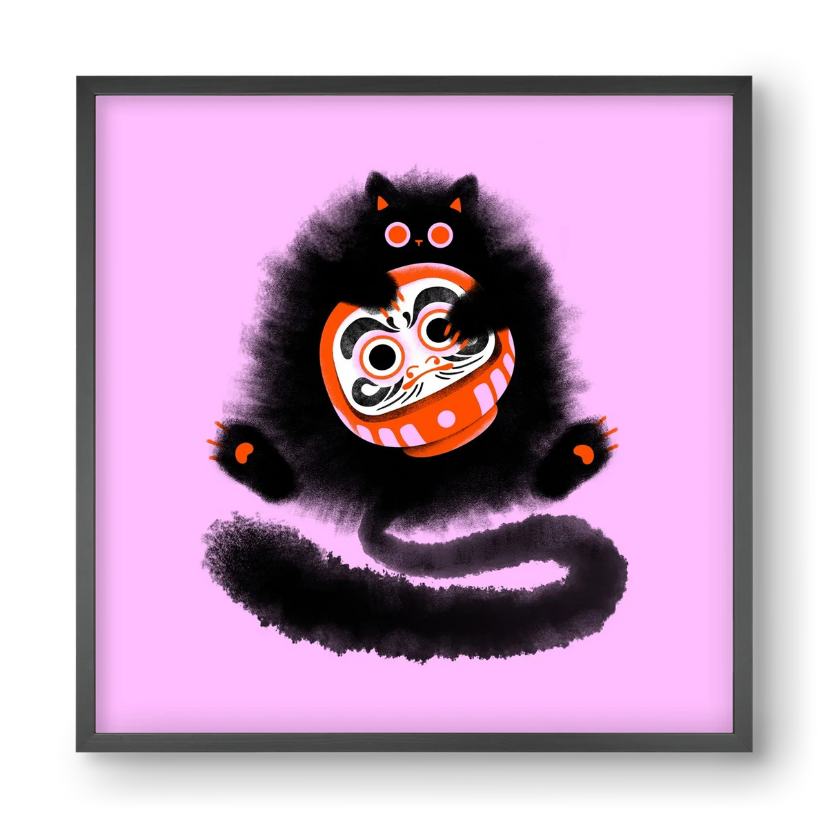 Daruma cat - artbridge