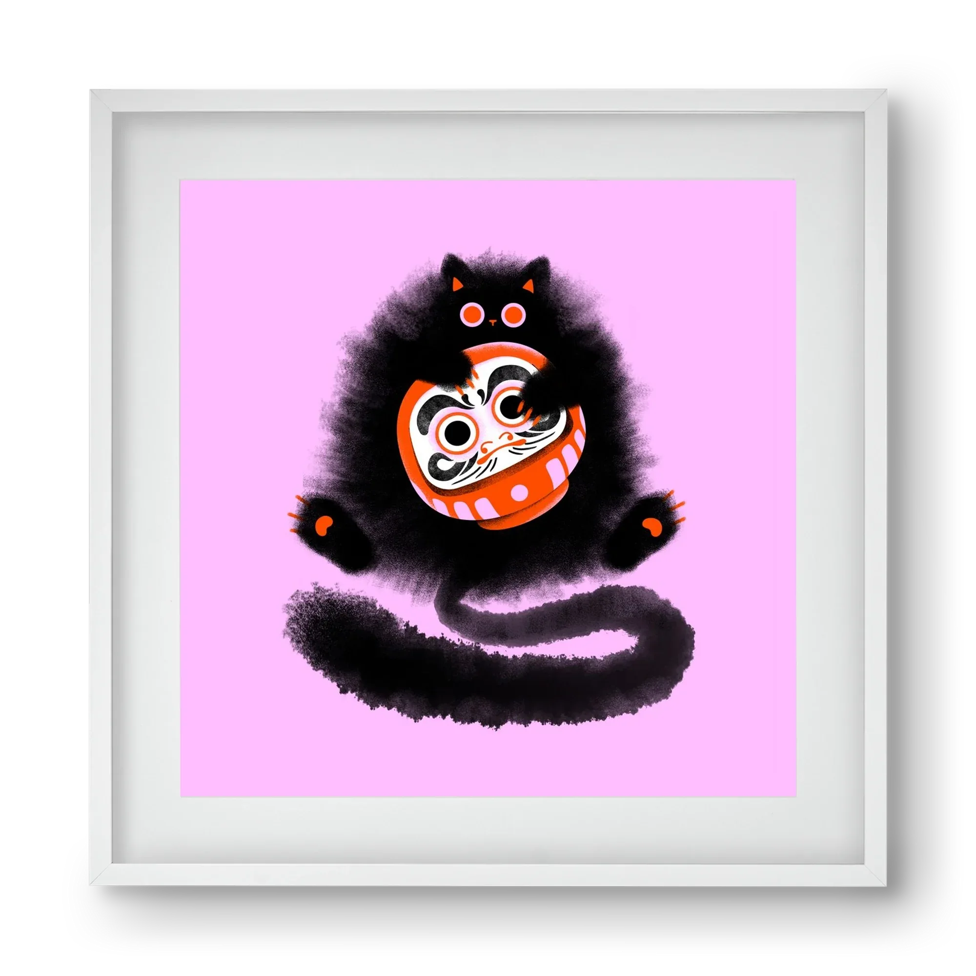 Daruma cat - artbridge