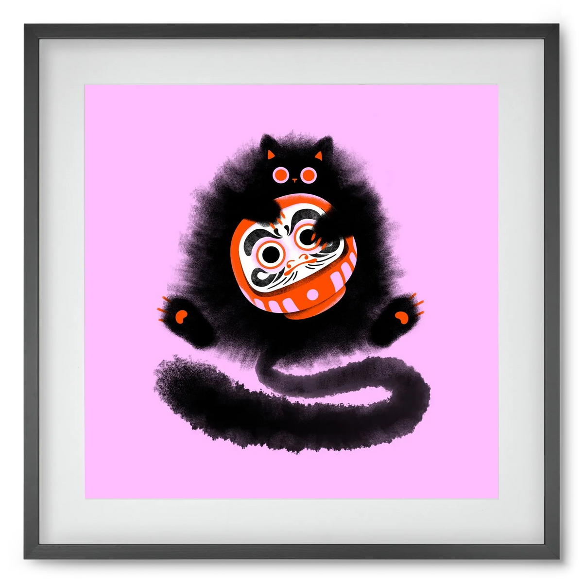 Daruma cat - artbridge
