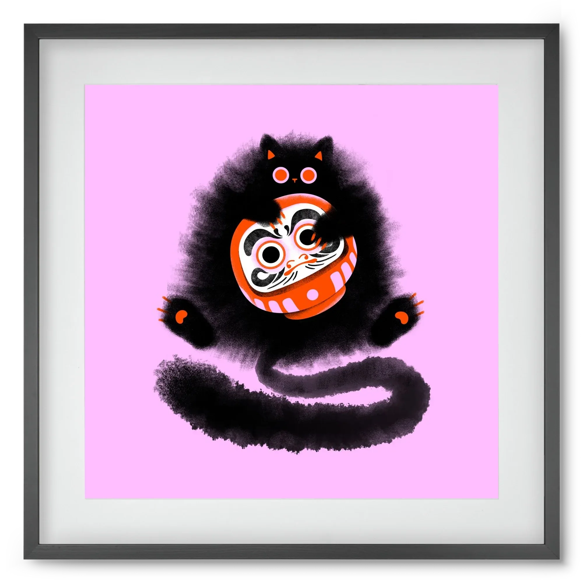 Daruma cat - artbridge